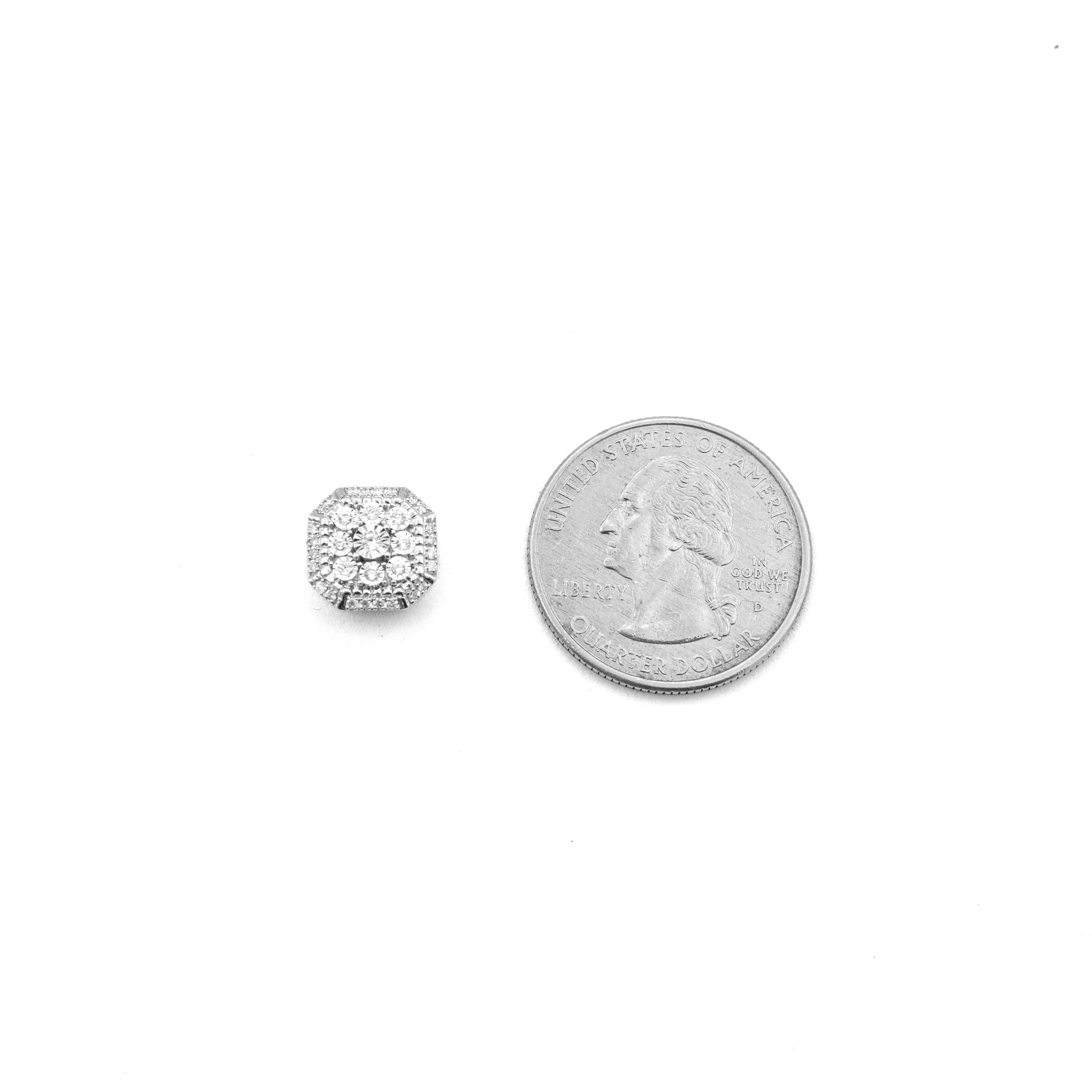 10K Gold Diamond Stud Earrings 0.30 CT - Image 10