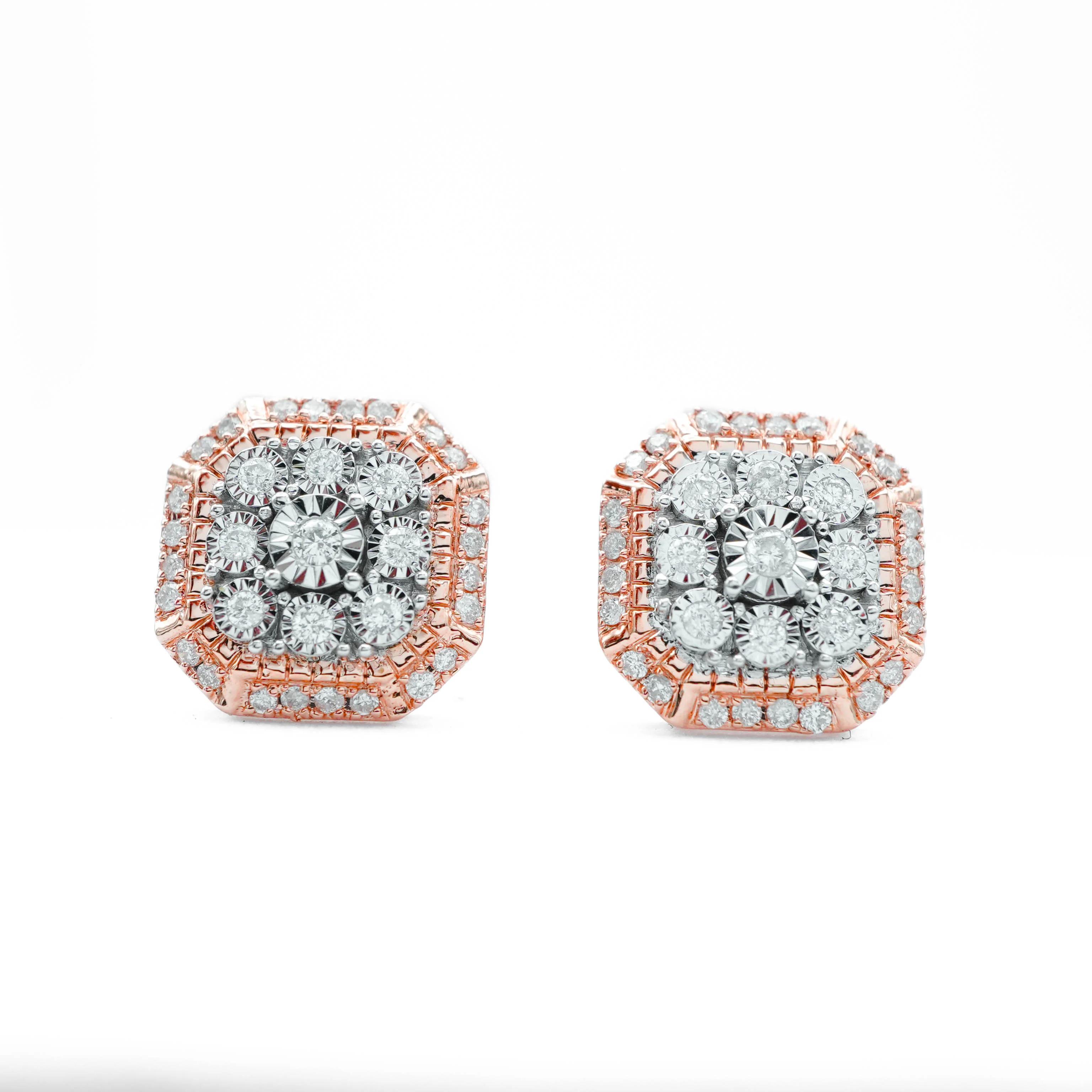 10K Gold Diamond Stud Earrings 0.30 CT - Image 11