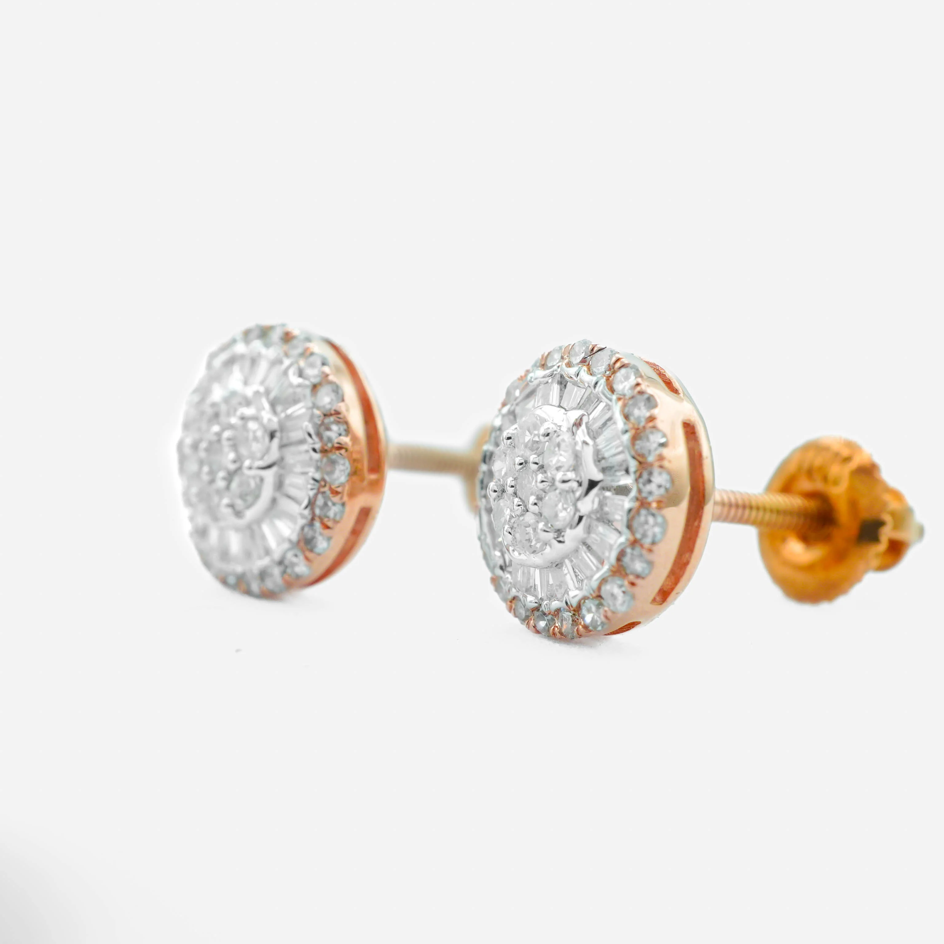 10K Gold Diamond Stud Earrings 0.32 CT - Image 13