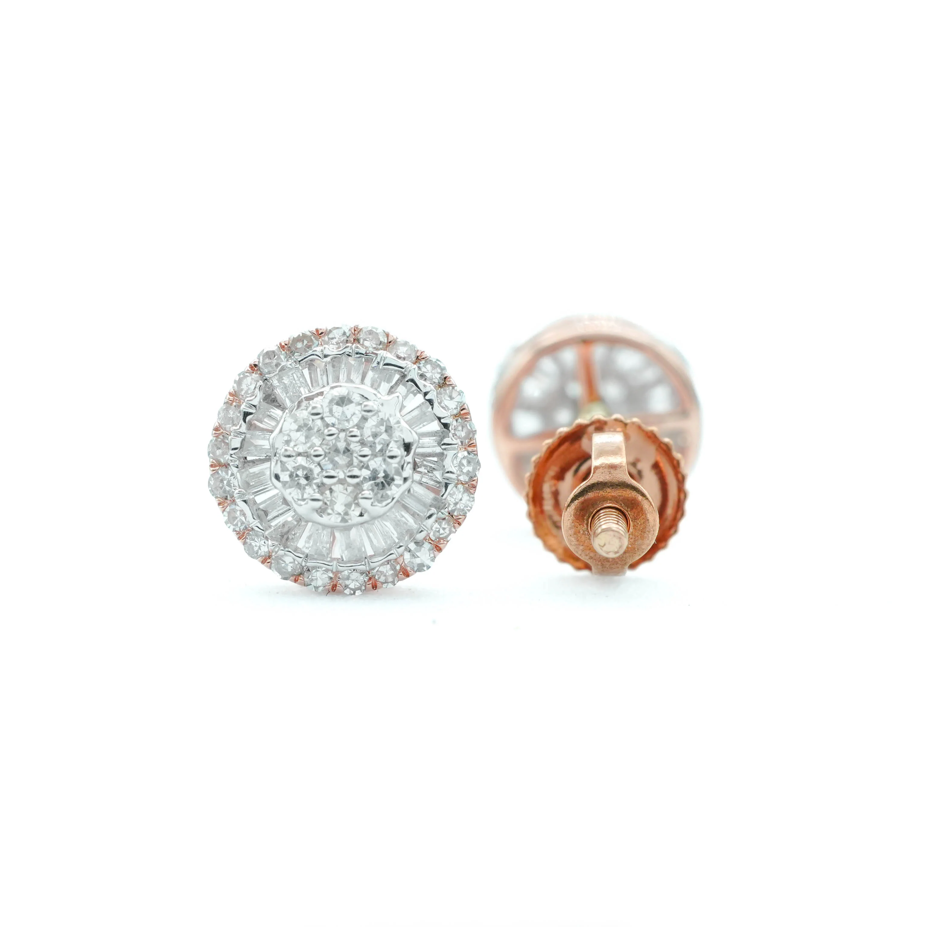10K Gold Diamond Stud Earrings 0.32 CT - Image 14