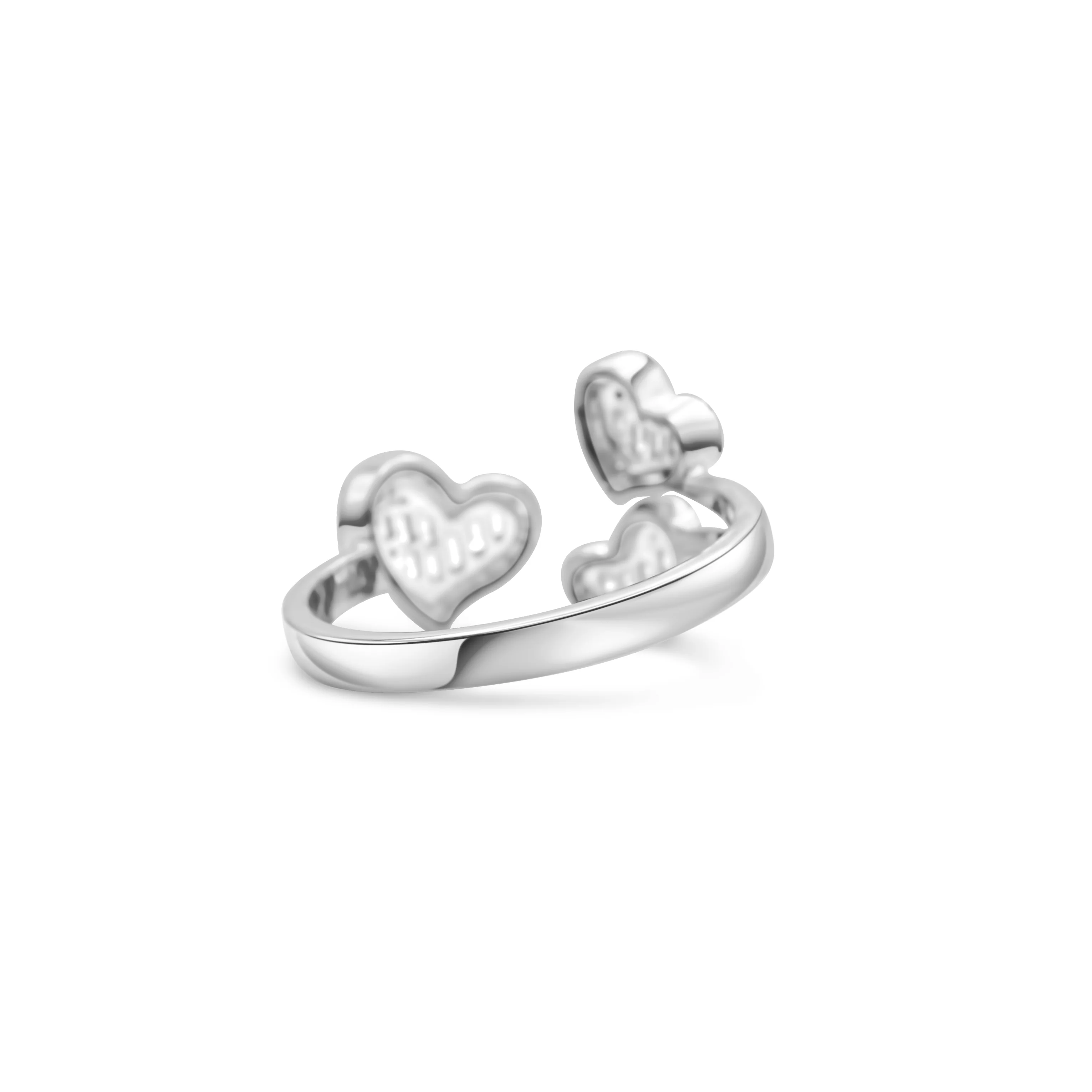 10K Gold Heart Diamond Ring 0.28 CT - Image 8