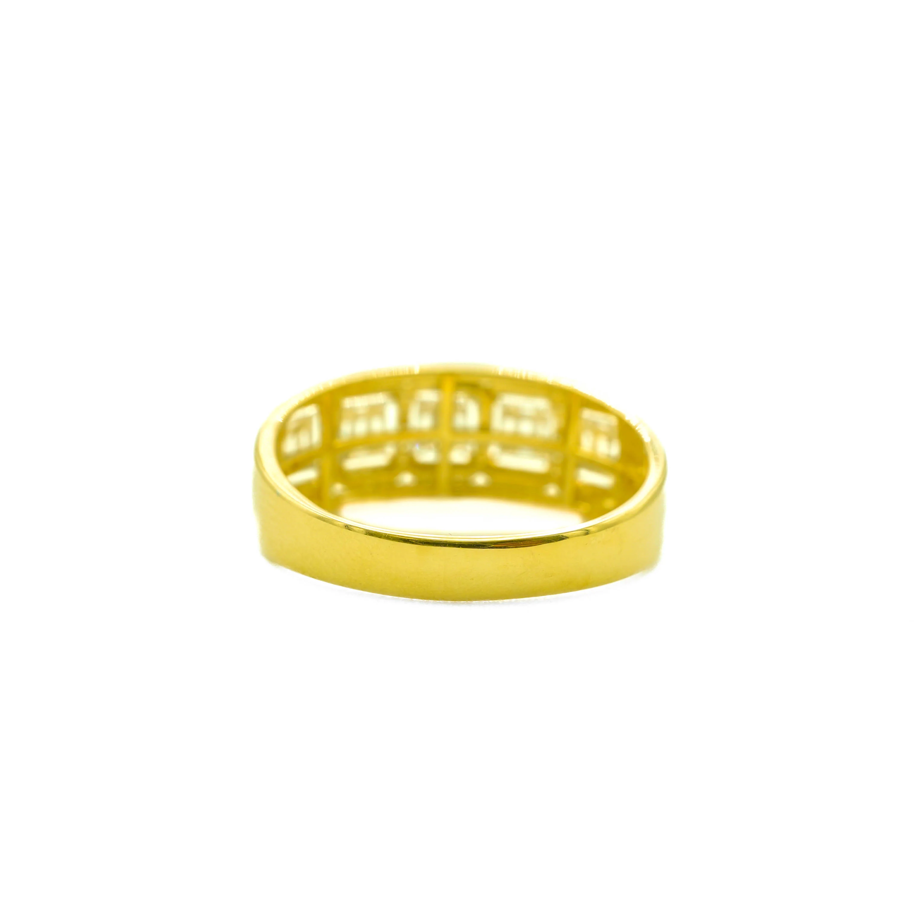 10K Gold Men's Diamond Ring 0.50 CT - Image 3