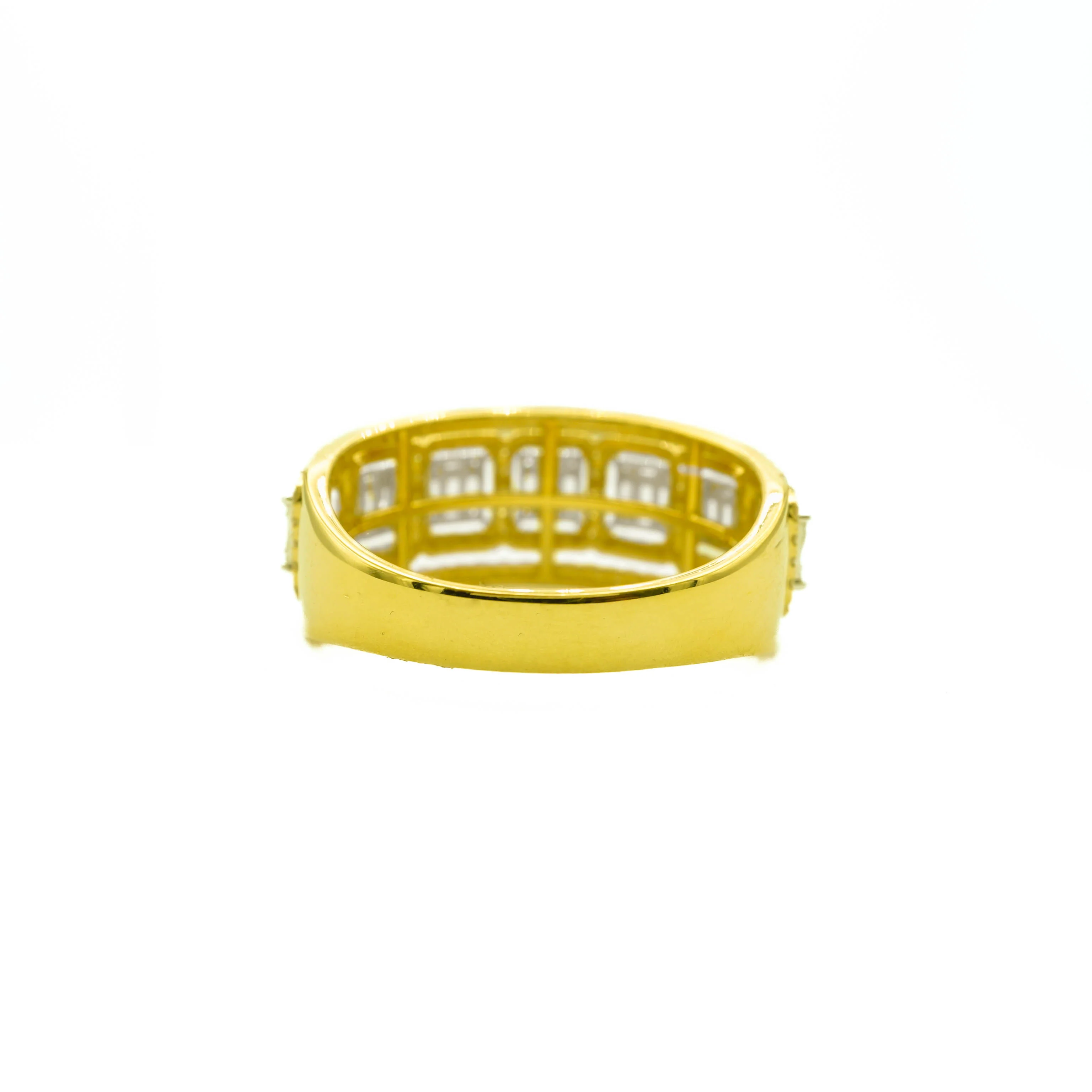 10K Gold Men's Diamond Ring 0.98 CT - Image 3