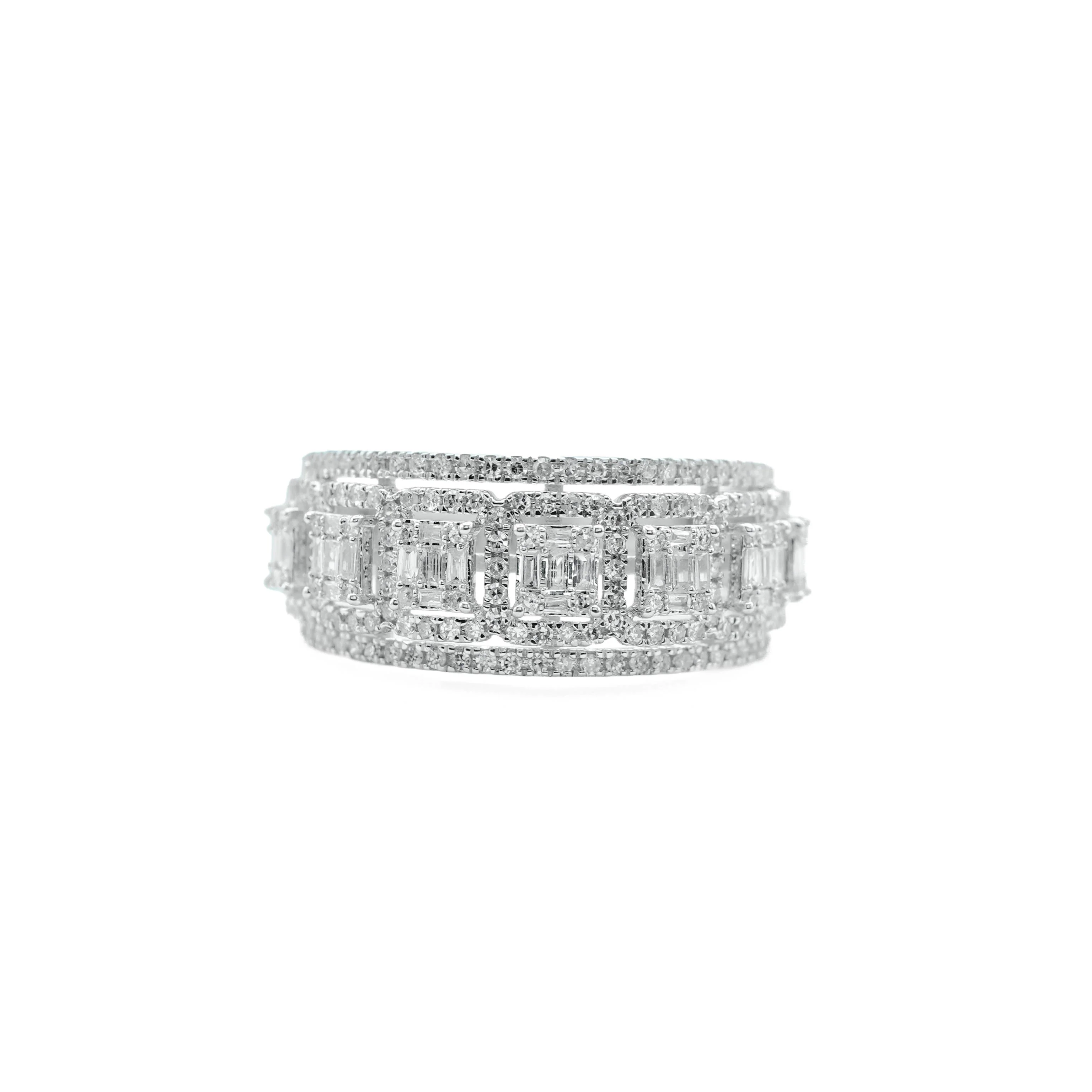 10K Gold Men's Diamond Ring 0.98 CT - Image 4
