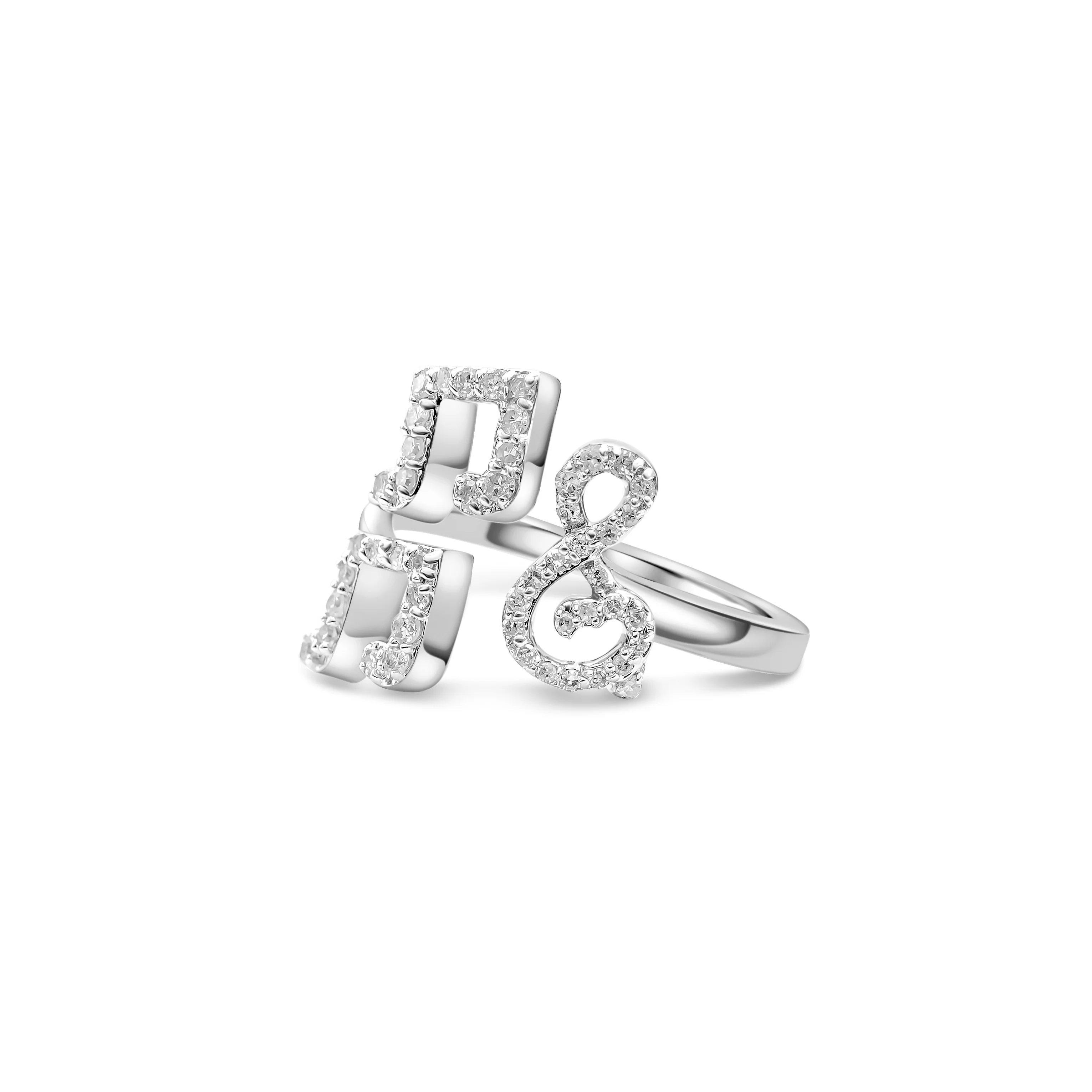 10K Gold Music Diamond Ring 0.23 CT - Image 5