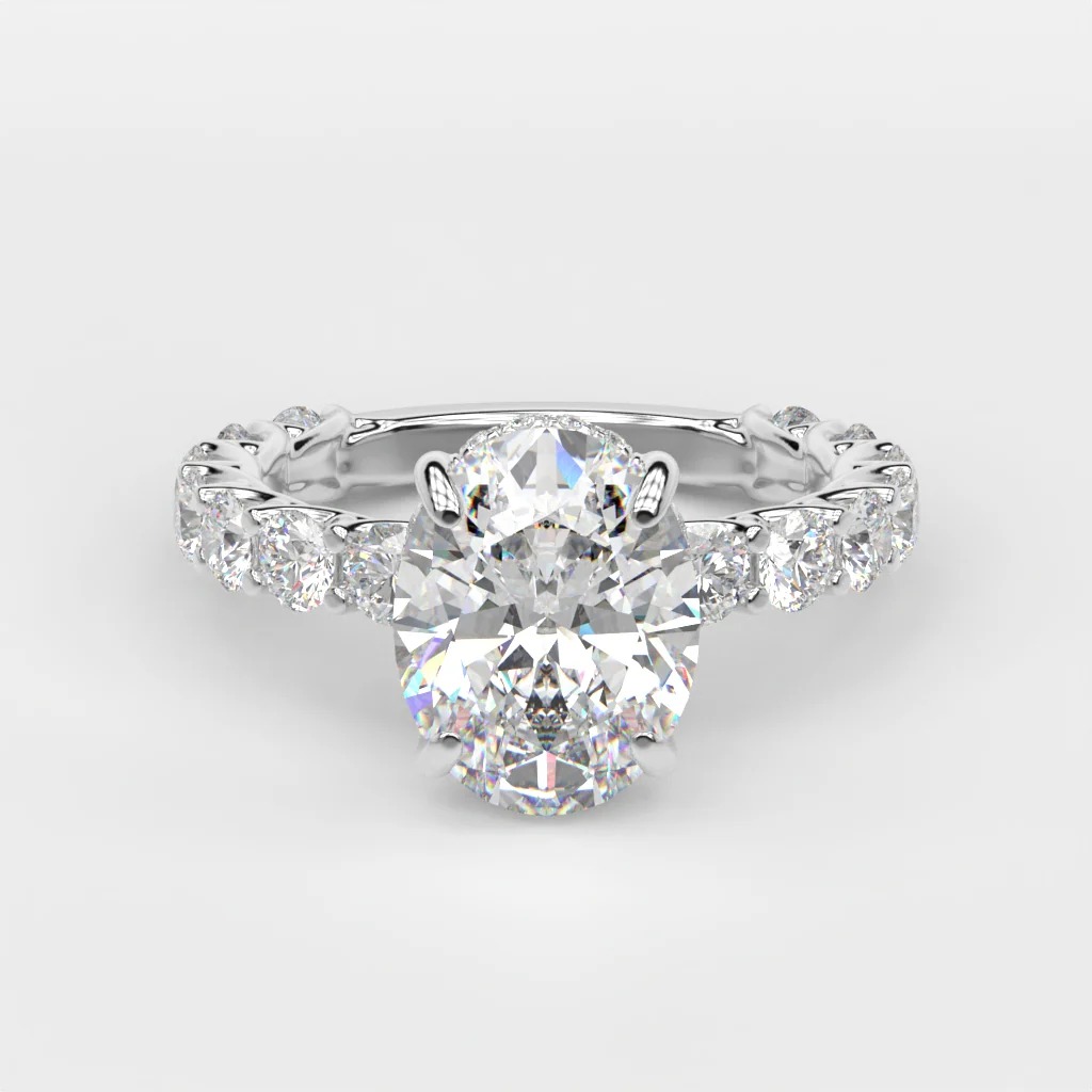 14K Gold Custom Engagement Ring - Image 13