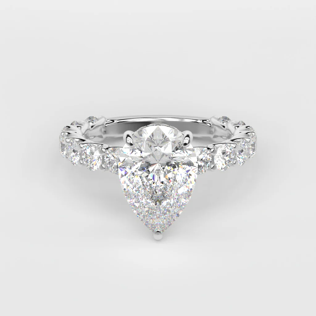 14K Gold Custom Engagement Ring - Image 24