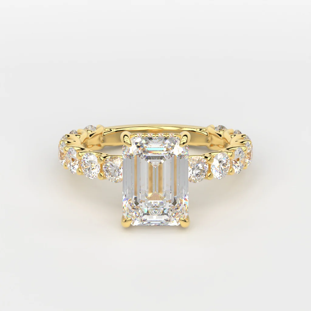 14K Gold Custom Engagement Ring - Image 29