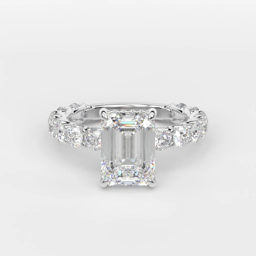 14K Gold Custom Engagement Ring - Image 30