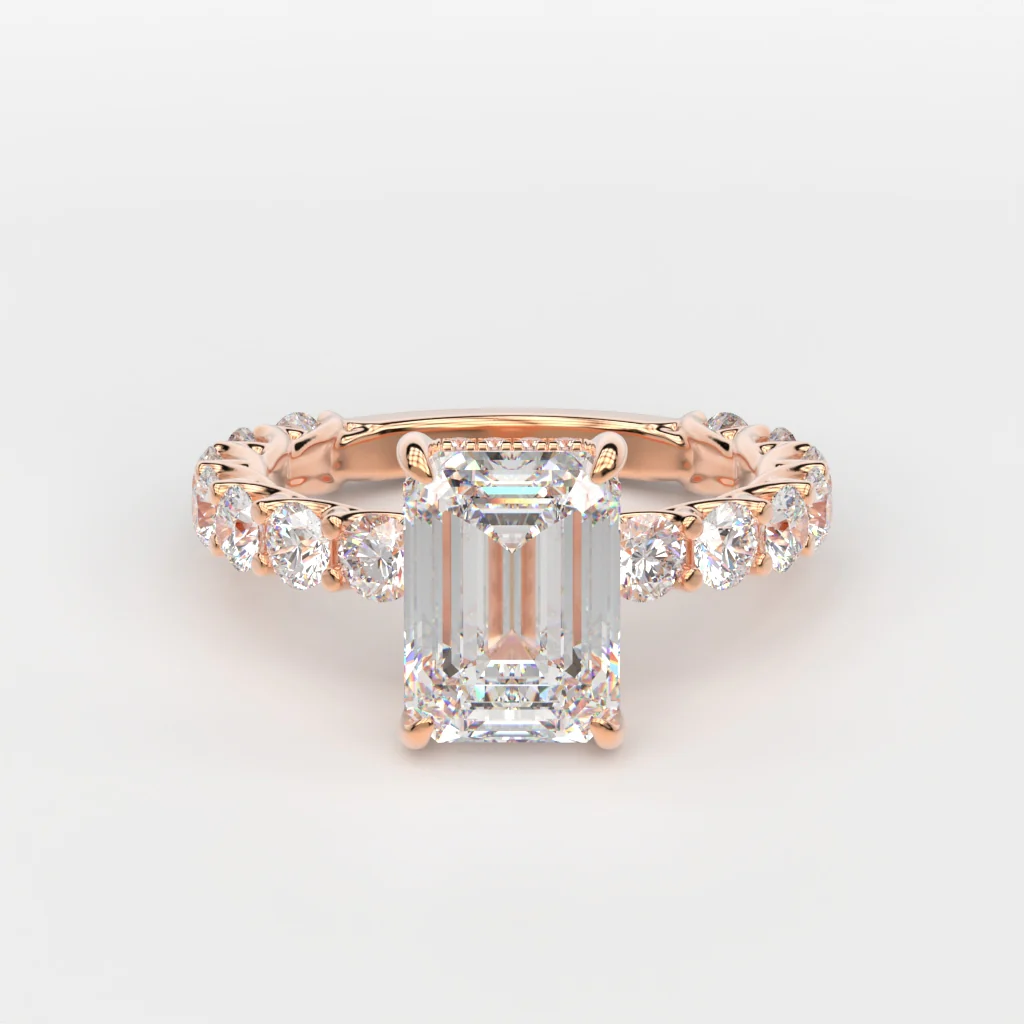 14K Gold Custom Engagement Ring - Image 31
