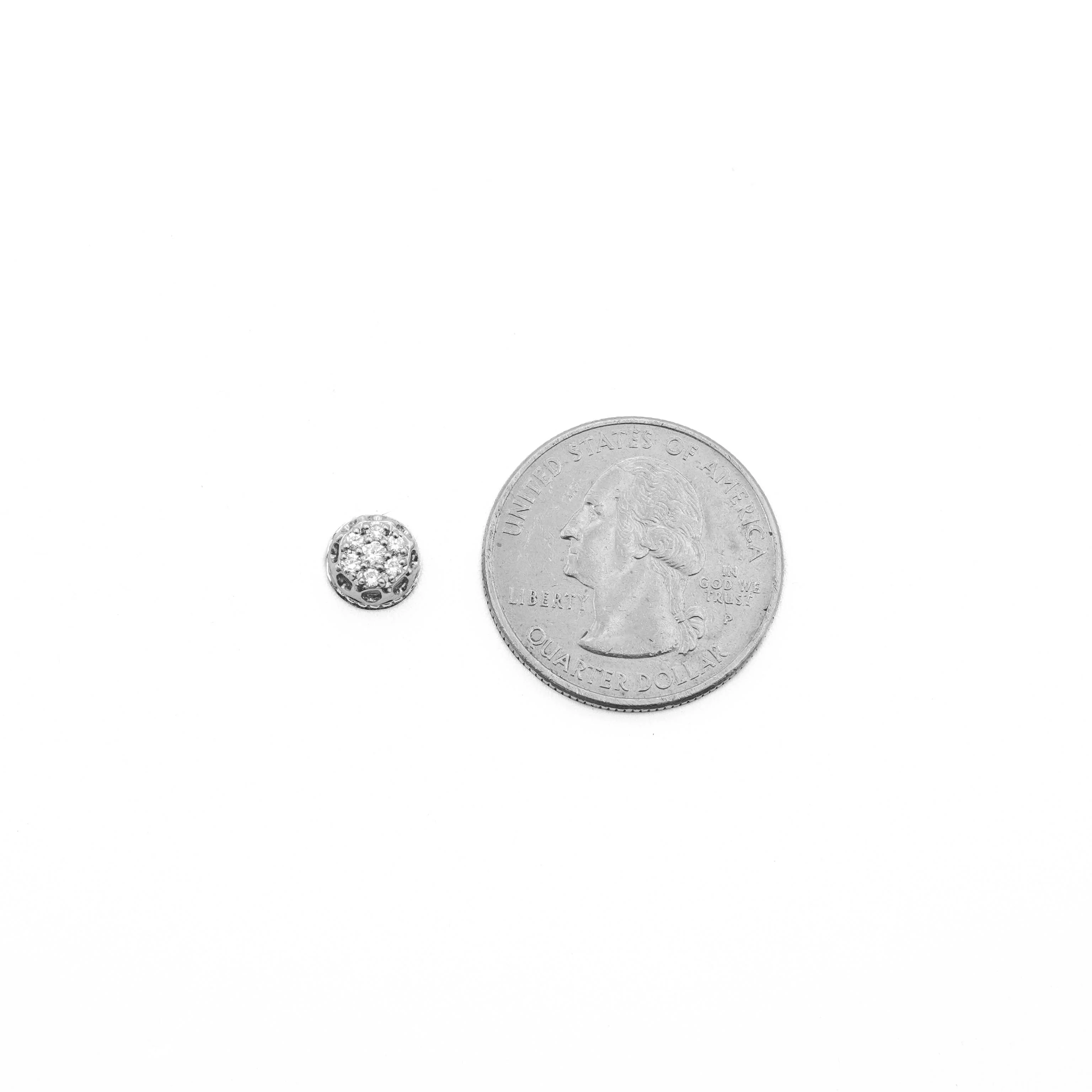 14K Gold Round Diamond Stud Earrings 0.25 CT - Image 10