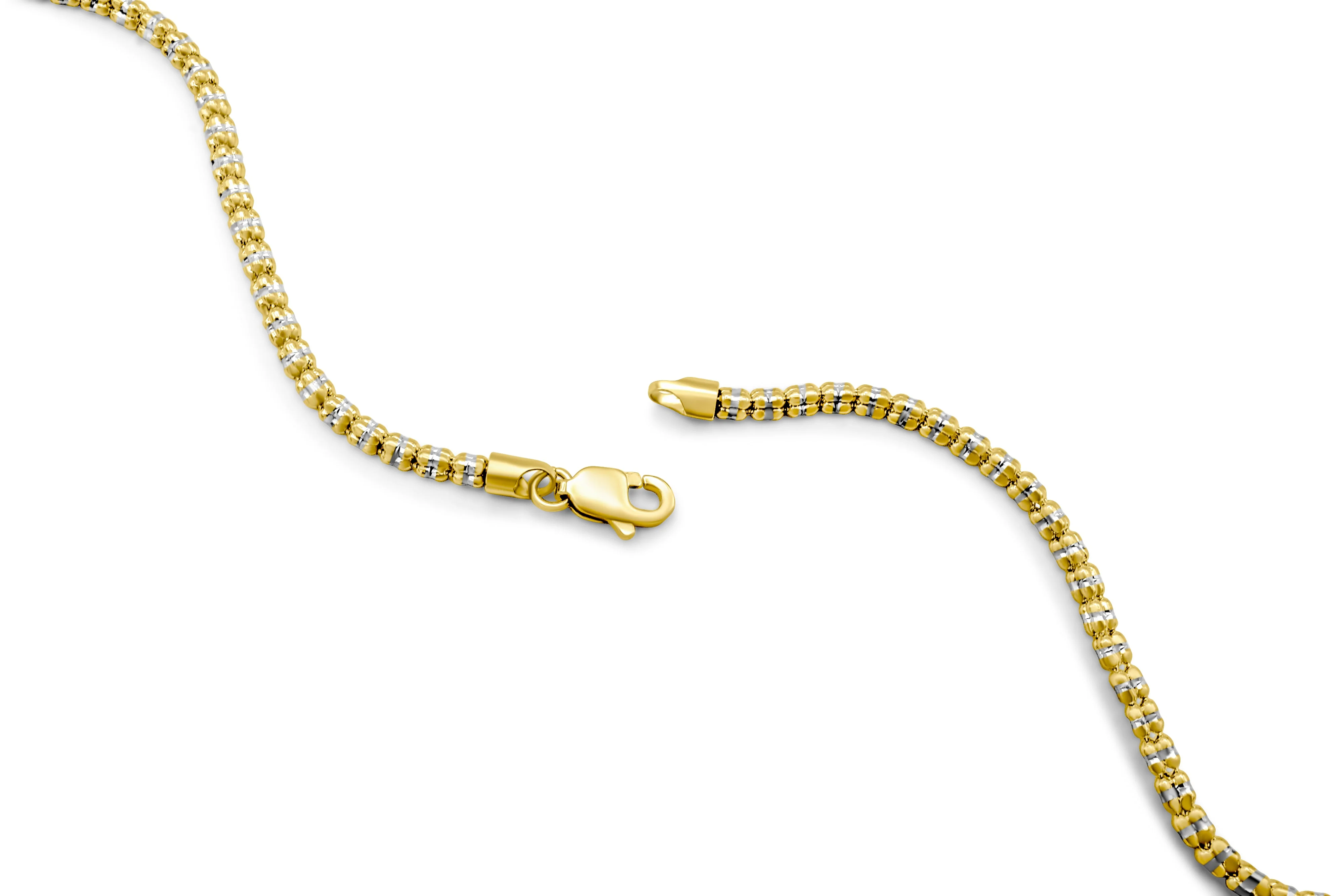 14K Ice Link Chain 2.5 mm - Image 3