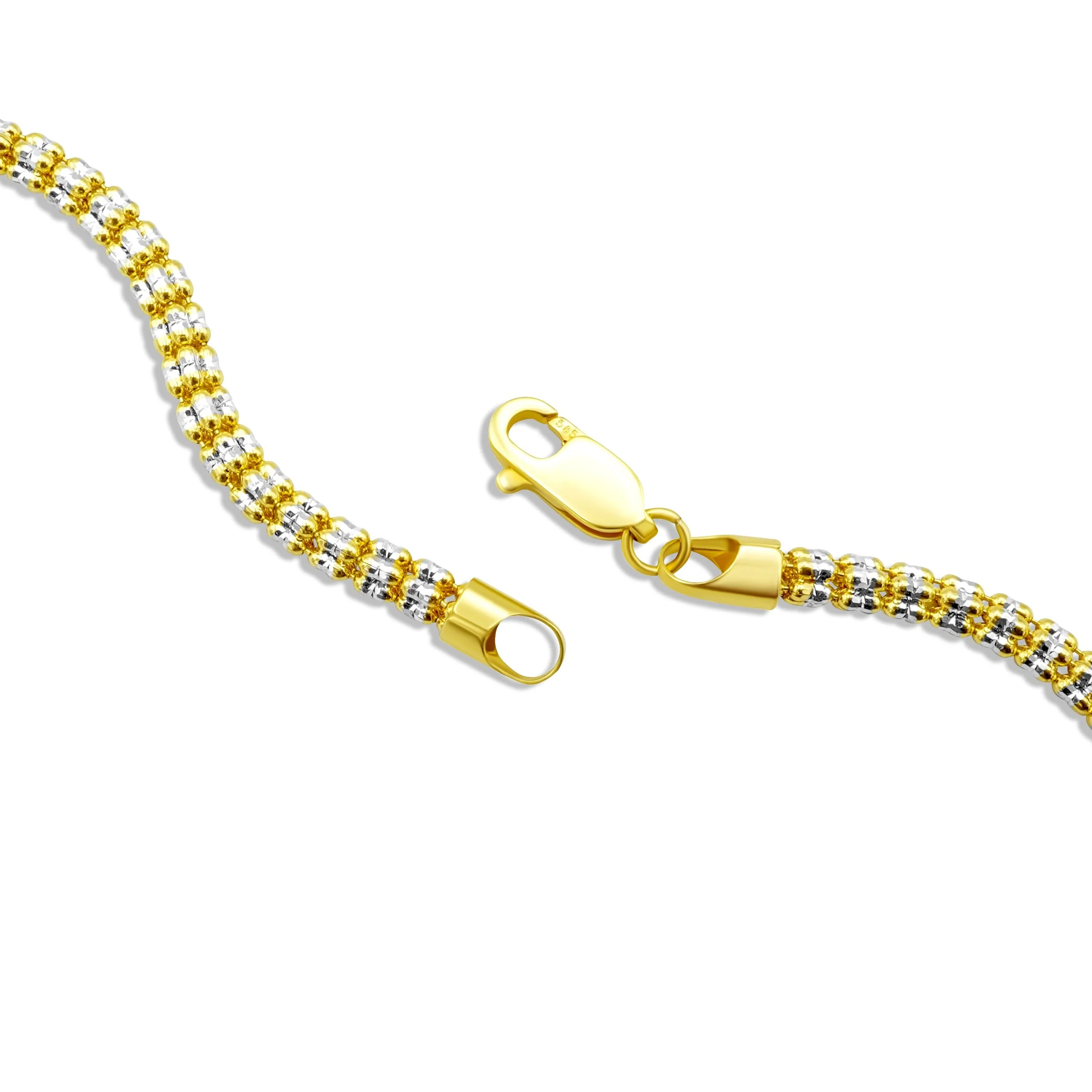 14K Ice Link Chain 3.5 mm - Image 3