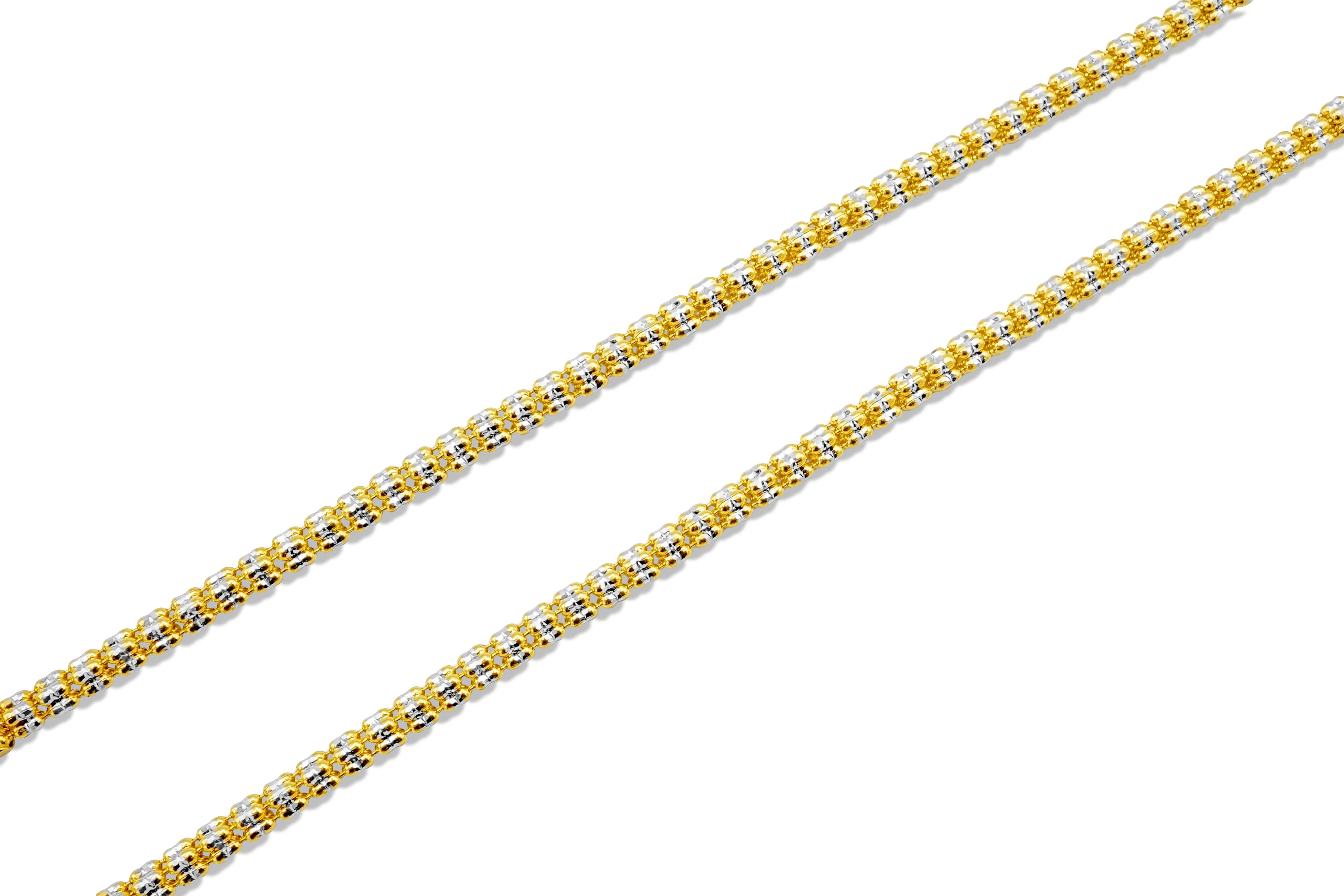 14K Ice Link Chain 4.5 mm - Image 4