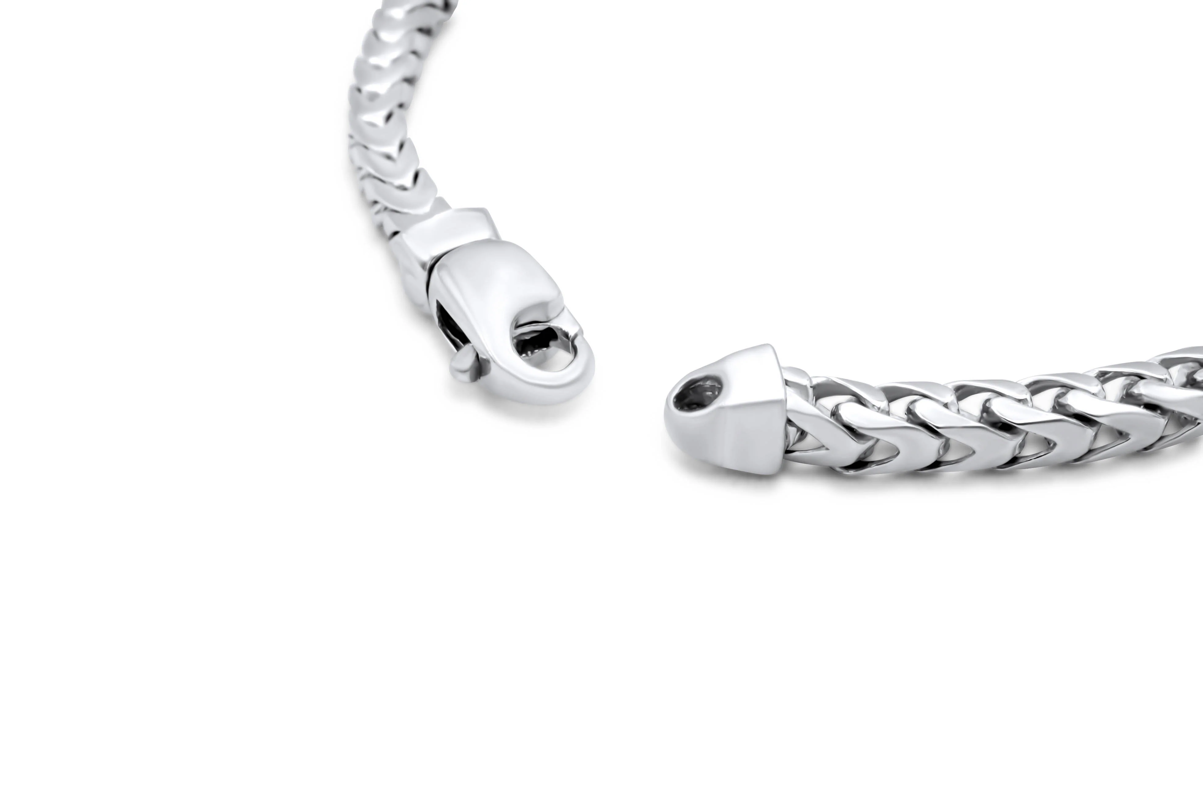 14K White Gold Bracelet - Image 3