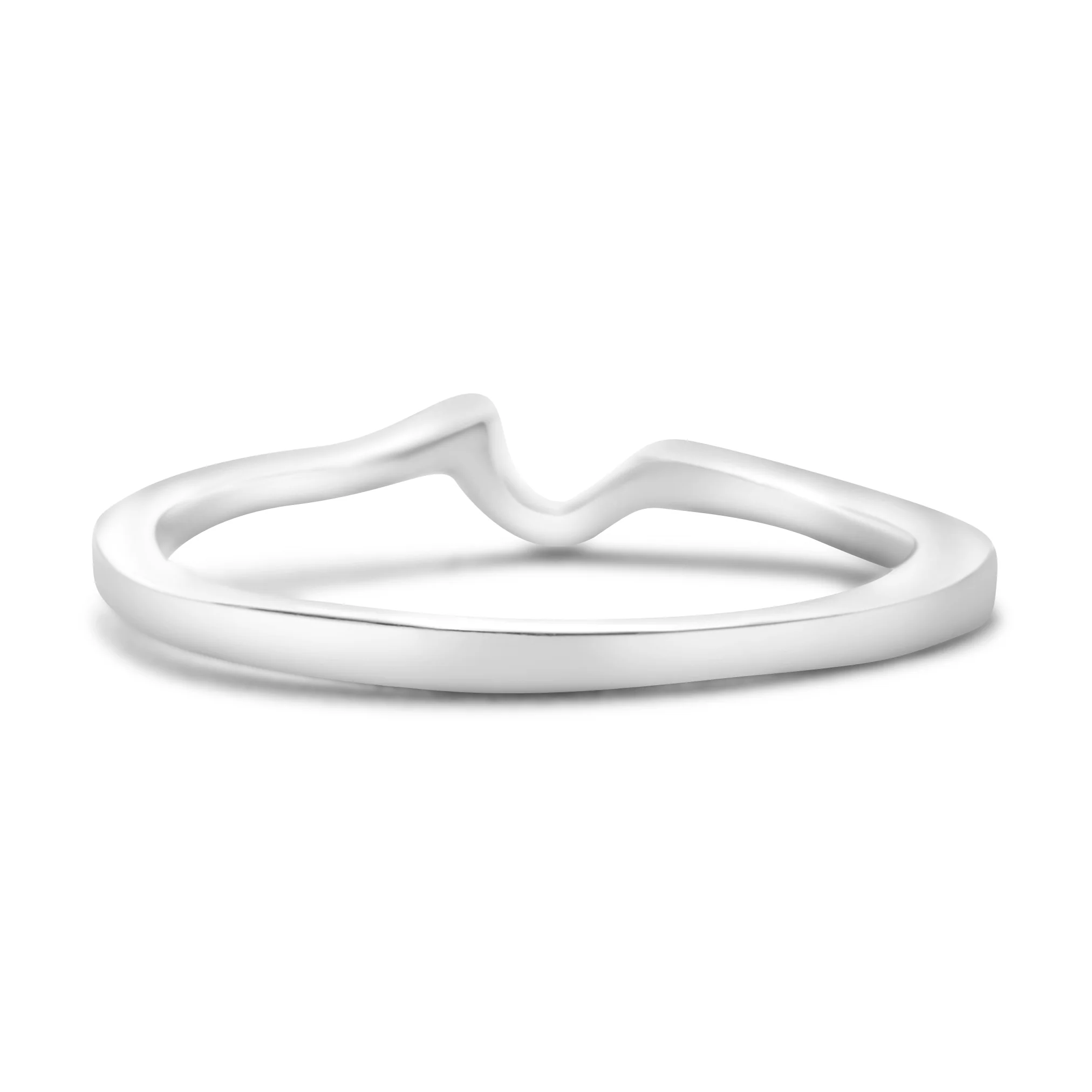 14K White Gold Ladies Diamond Fancy Band 0.50 CT - Image 3