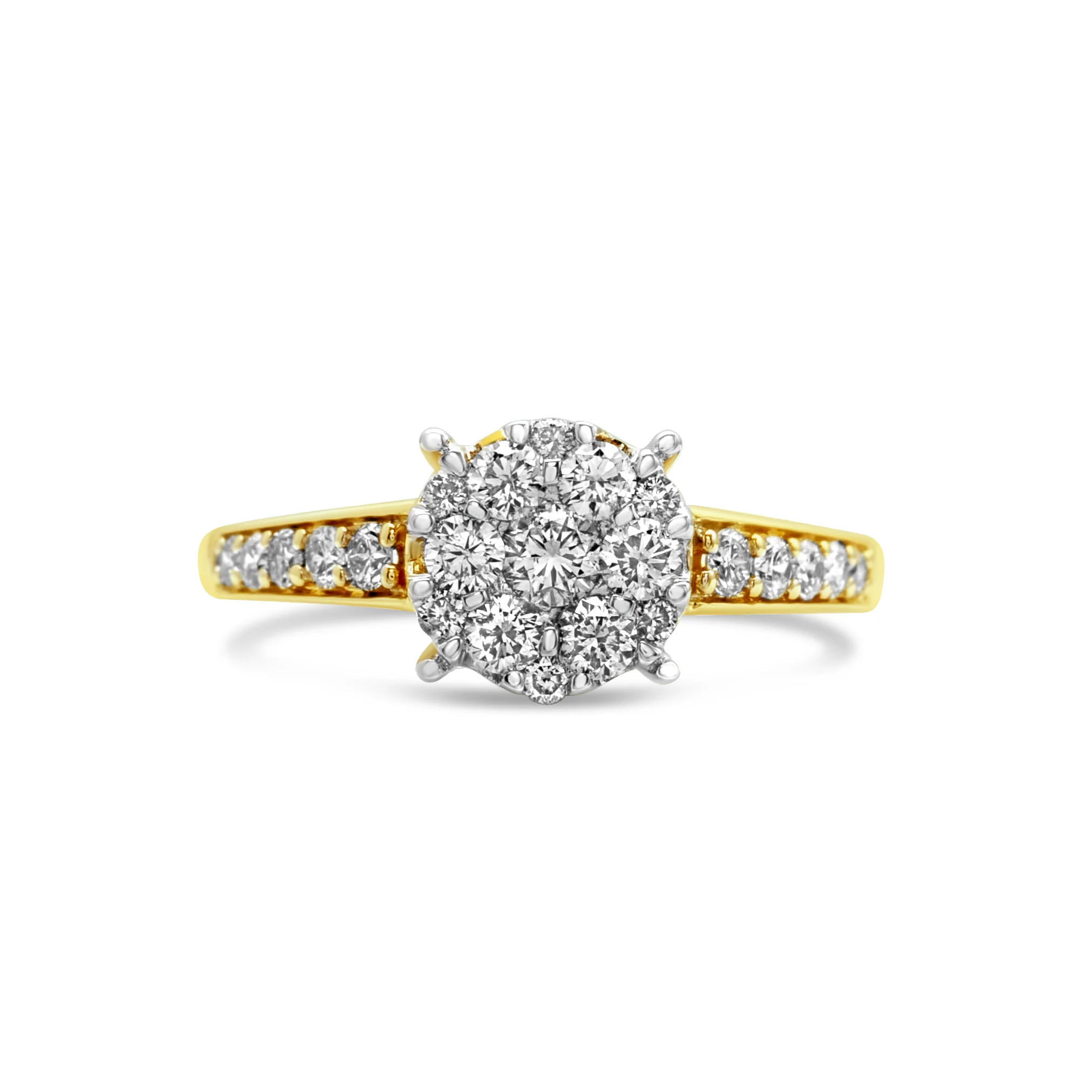14K White Gold Diamond Ring 0.26 CT - Image 5
