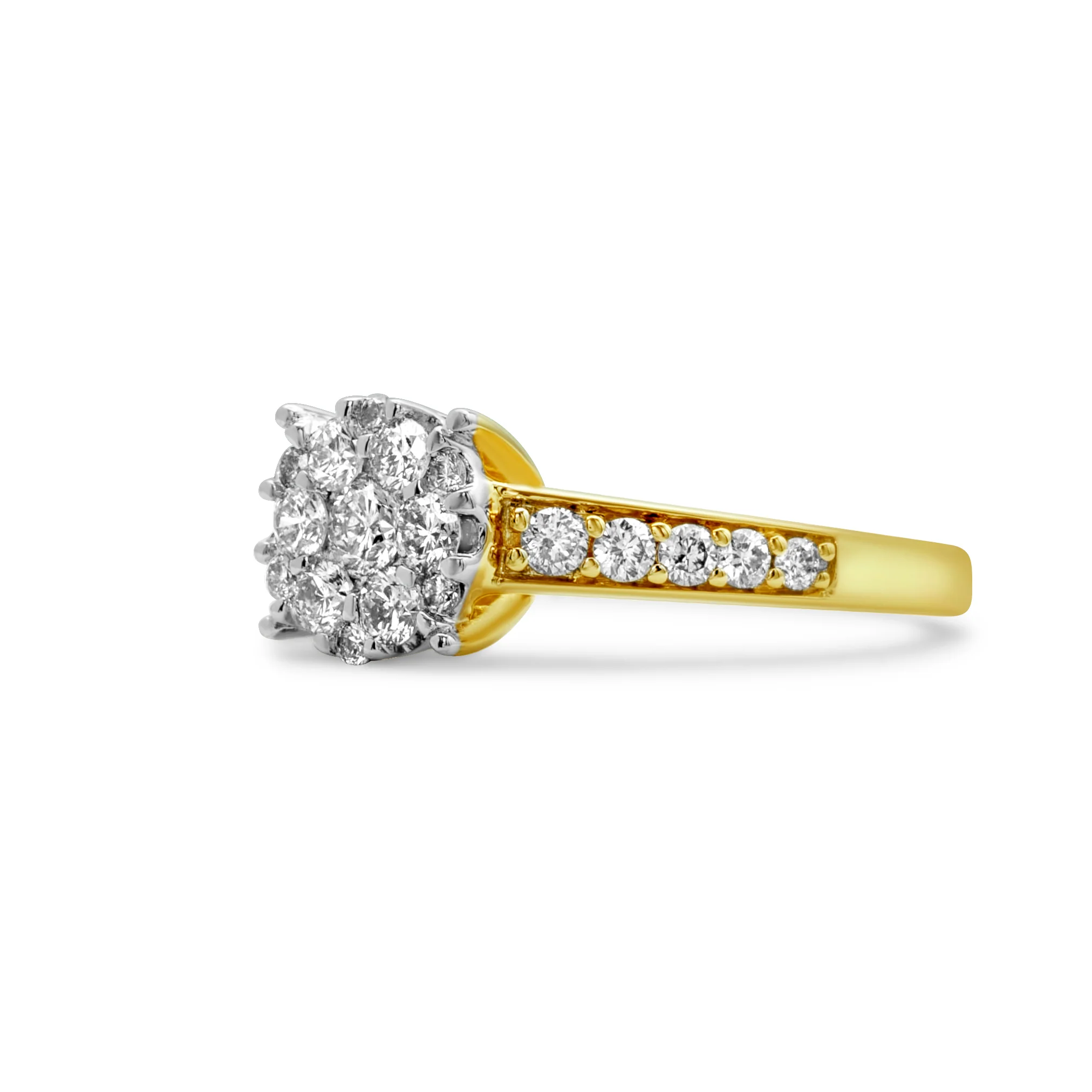 14K White Gold Diamond Ring 0.26 CT - Image 6