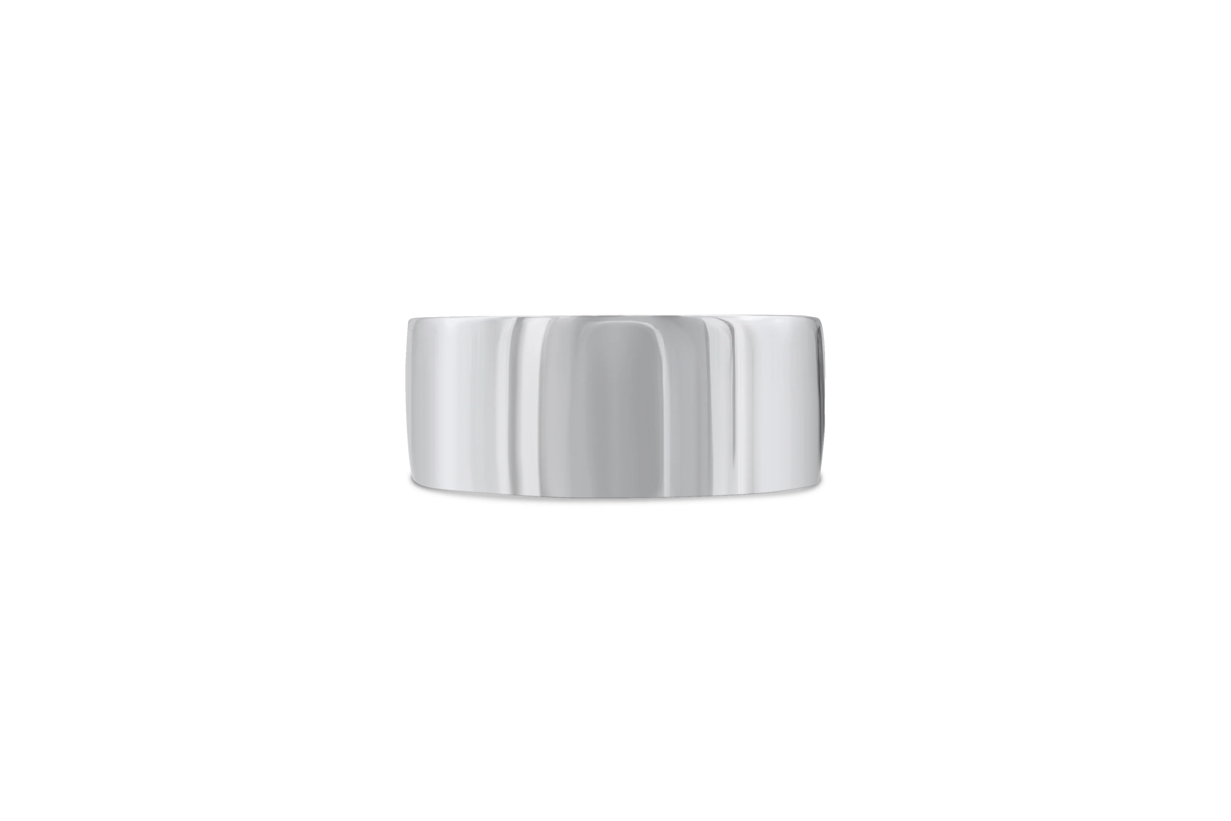 14K White Gold Men's Diamond Band 1.38 CT - Image 3