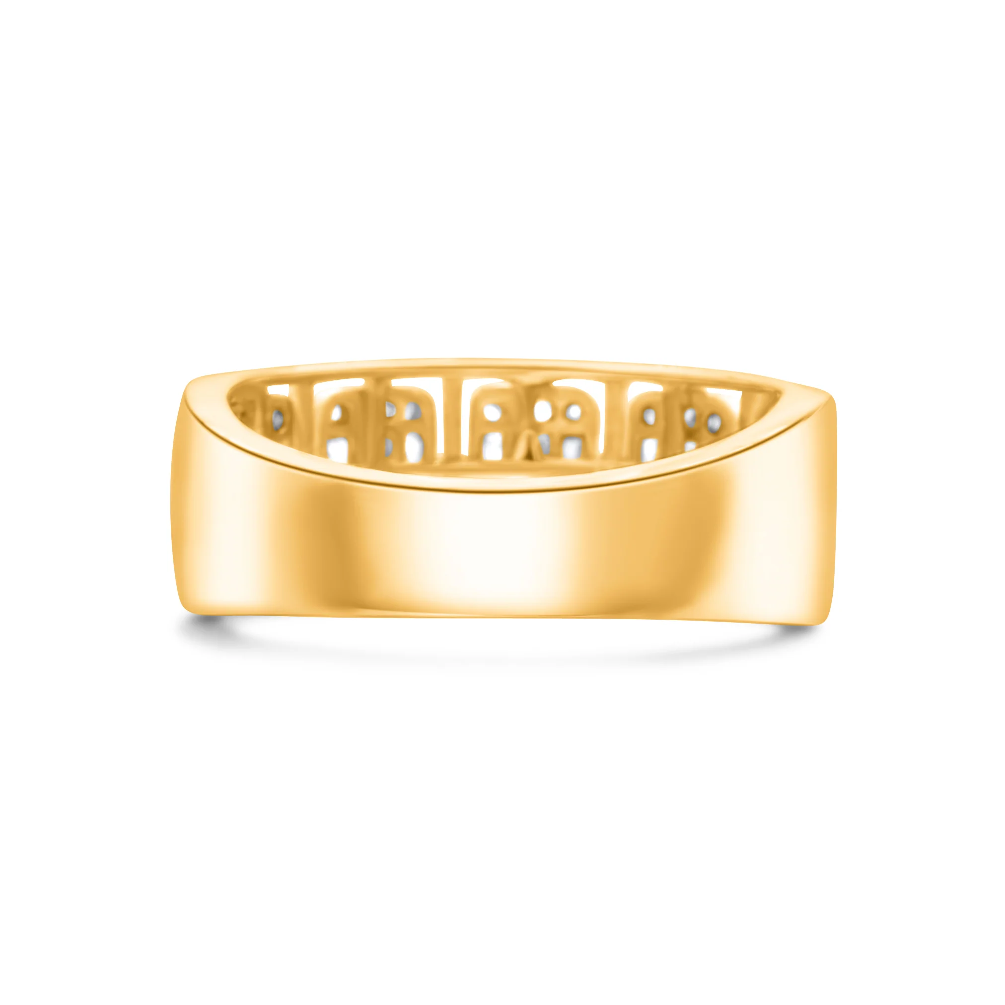 14K Yellow Gold Diamond Band 0.71 CT - Image 8