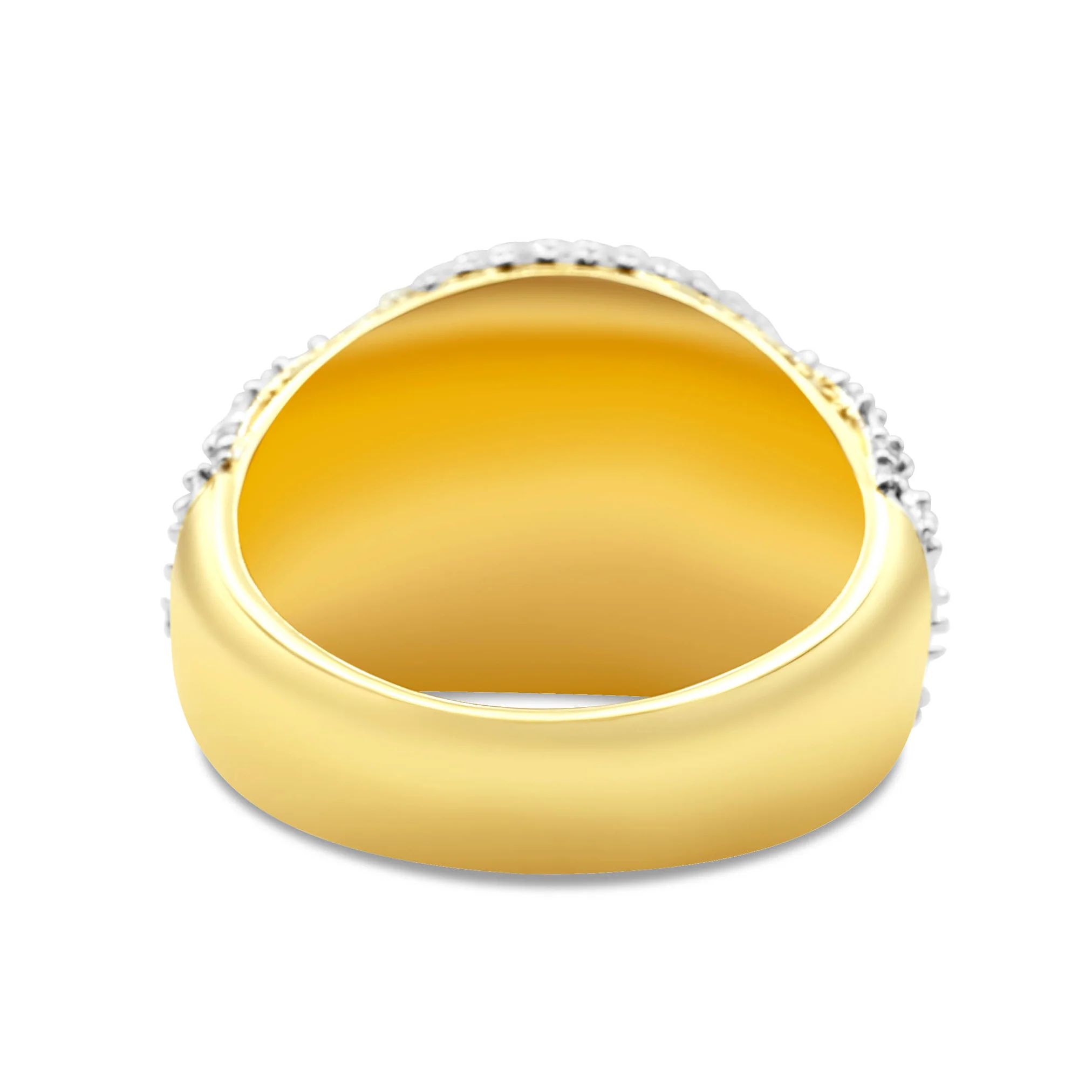 14K Yellow Gold Men's Diamond Ring 2.88 CT - Image 3