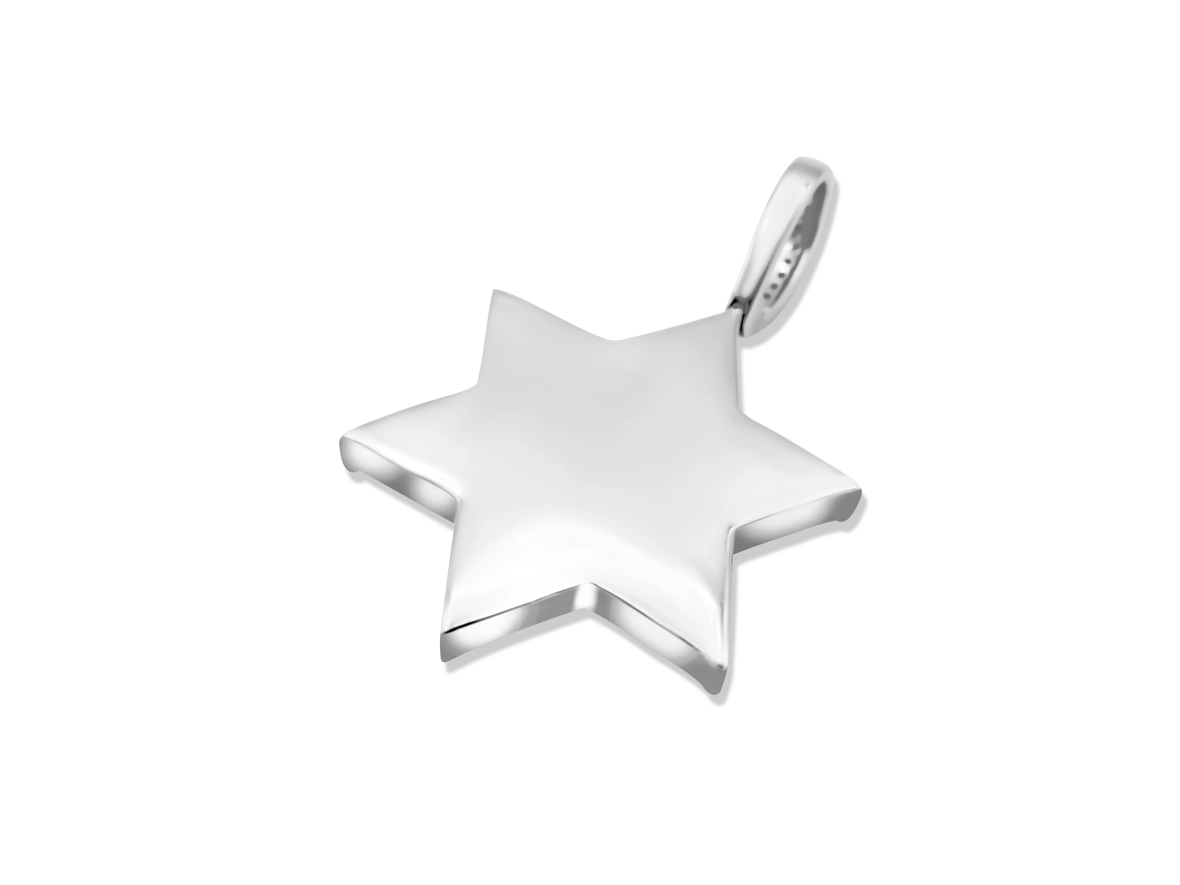 14K Gold Diamond Star Pendant 0.79 CT - Image 7