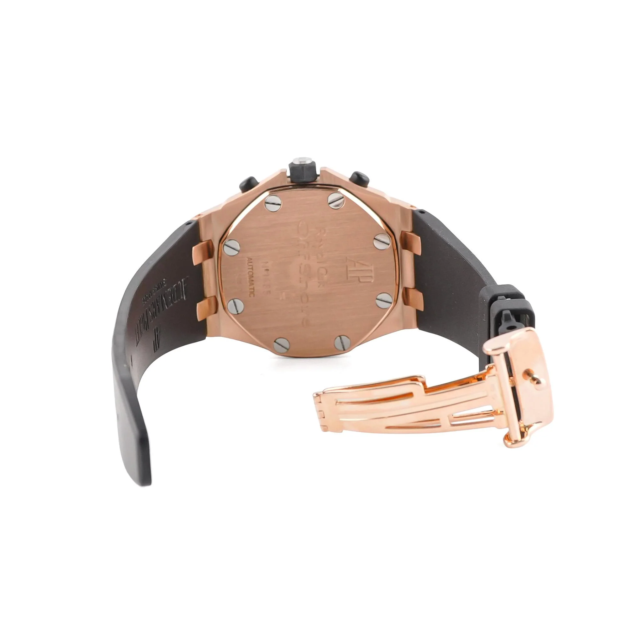 Audemars Piguet 25940.OK.O.D002.CA.01 Royal Oak Offshore Chronograph 18K Rose Gold 42 mm Gray Dial Rubber Strap Box and Papers 2003 - Image 3