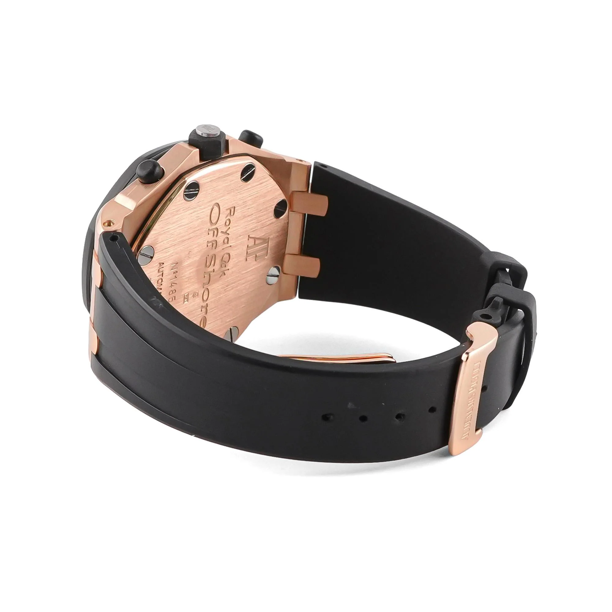 Audemars Piguet 25940.OK.O.D002.CA.01 Royal Oak Offshore Chronograph 18K Rose Gold 42 mm Gray Dial Rubber Strap Box and Papers 2003 - Image 5