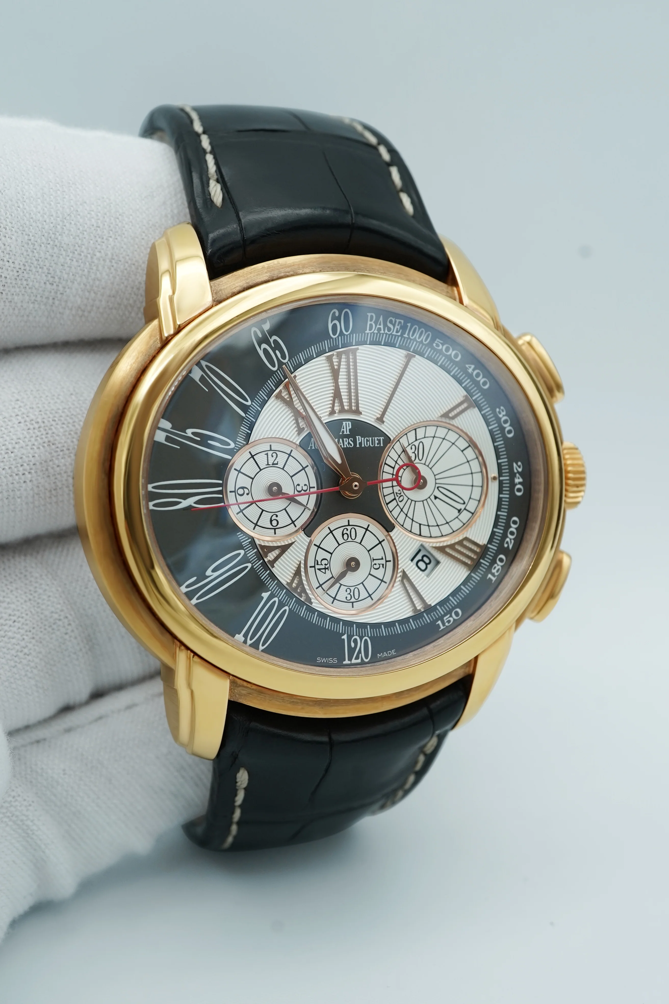 Audemars Piguet 26145OR.OO.D093CR.01 Millenary Chronograph Limited Edition Complete Set 2014 - Image 3