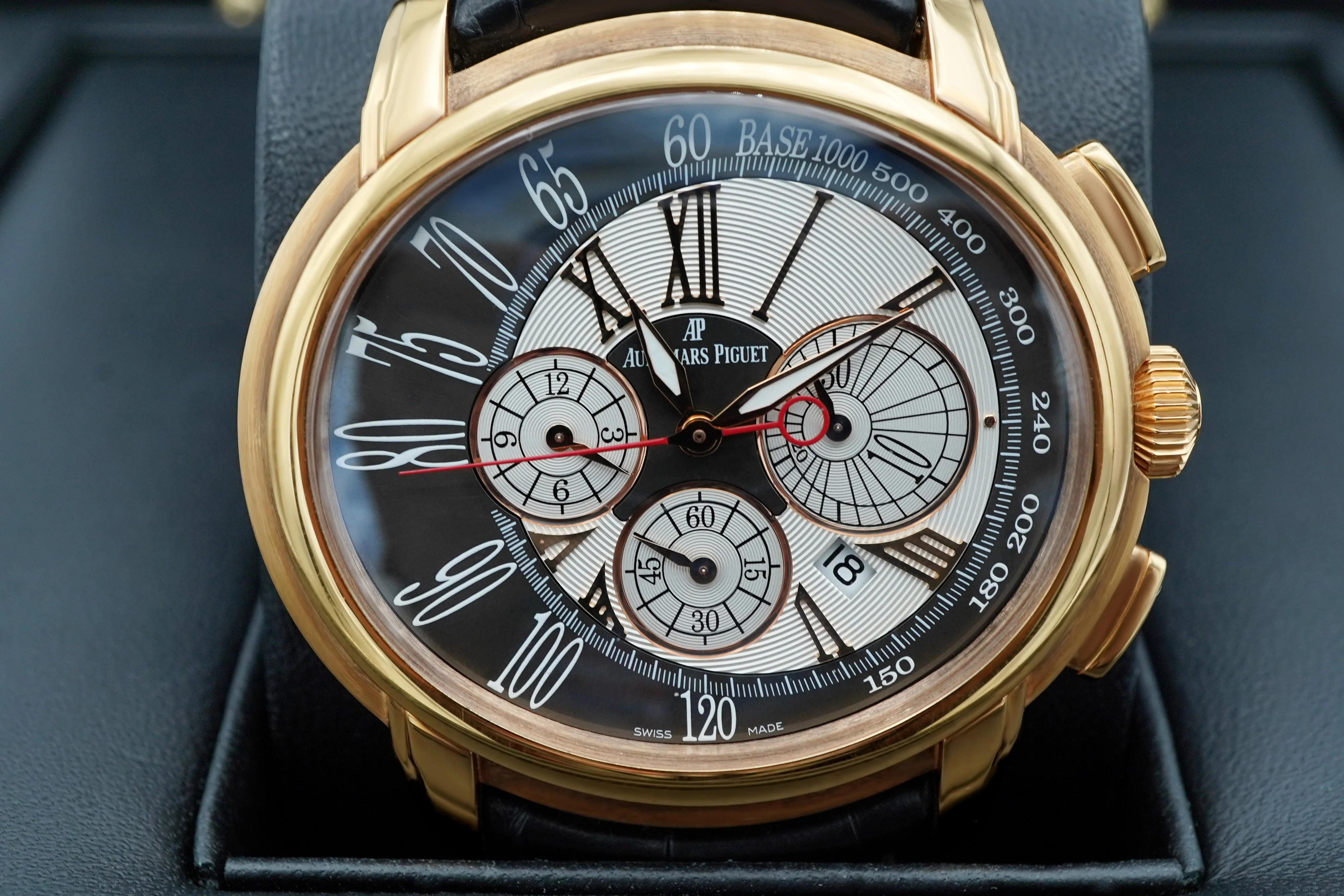 Audemars Piguet 26145OR.OO.D093CR.01 Millenary Chronograph Limited Edition Complete Set 2014 - Image 4