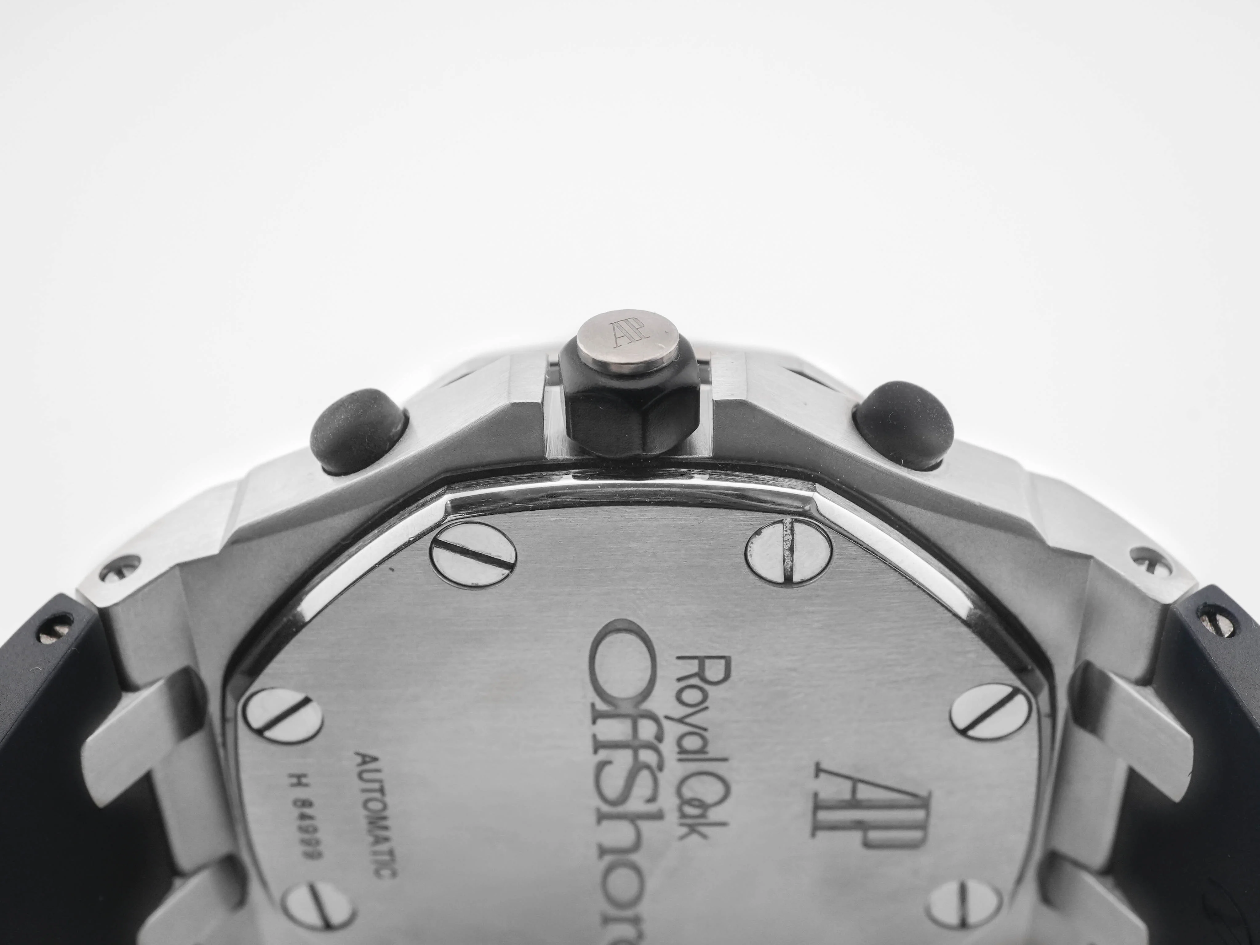 Audemars Piguet Royal Oak Offshore Safari 42mm White Dial Black Rubber Strap Box and Papers 2013 - Image 8