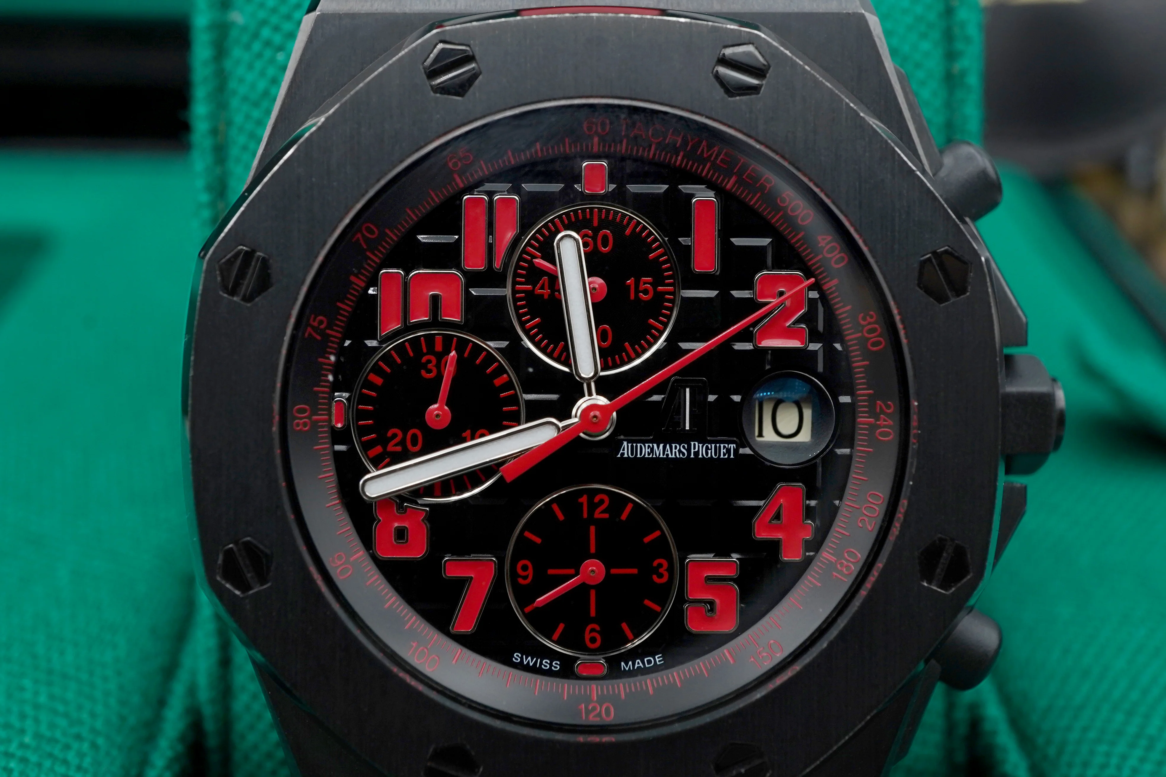 Audemars Piguet 26186SN.OO.D101CR.01 Royal Oak Offshore Chronograph 42mm Las Vegas Strip Complete Set 2010 - Image 3