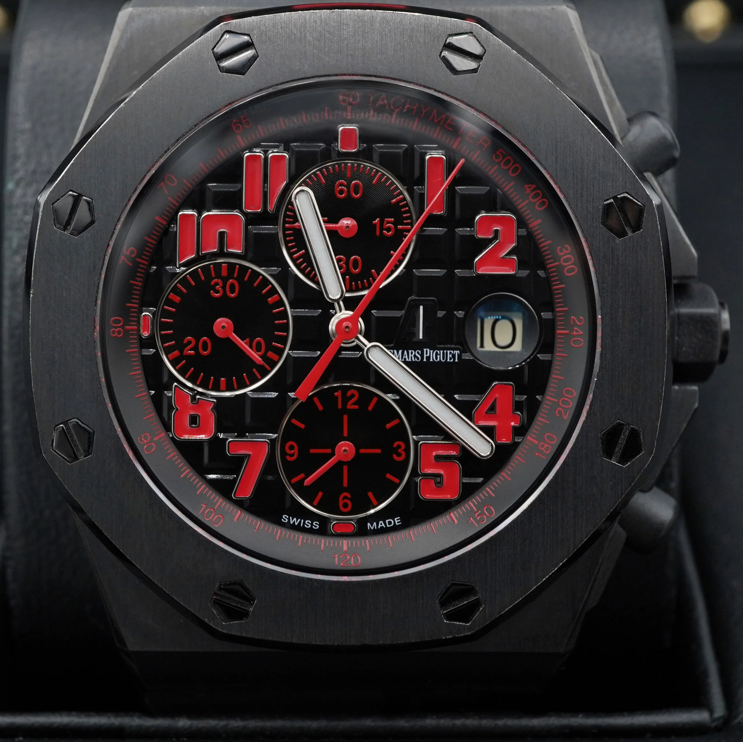 Audemars Piguet 26186SN.OO.D101CR.01 Royal Oak Offshore Chronograph 42mm Las Vegas Strip Complete Set 2010 - Image 4