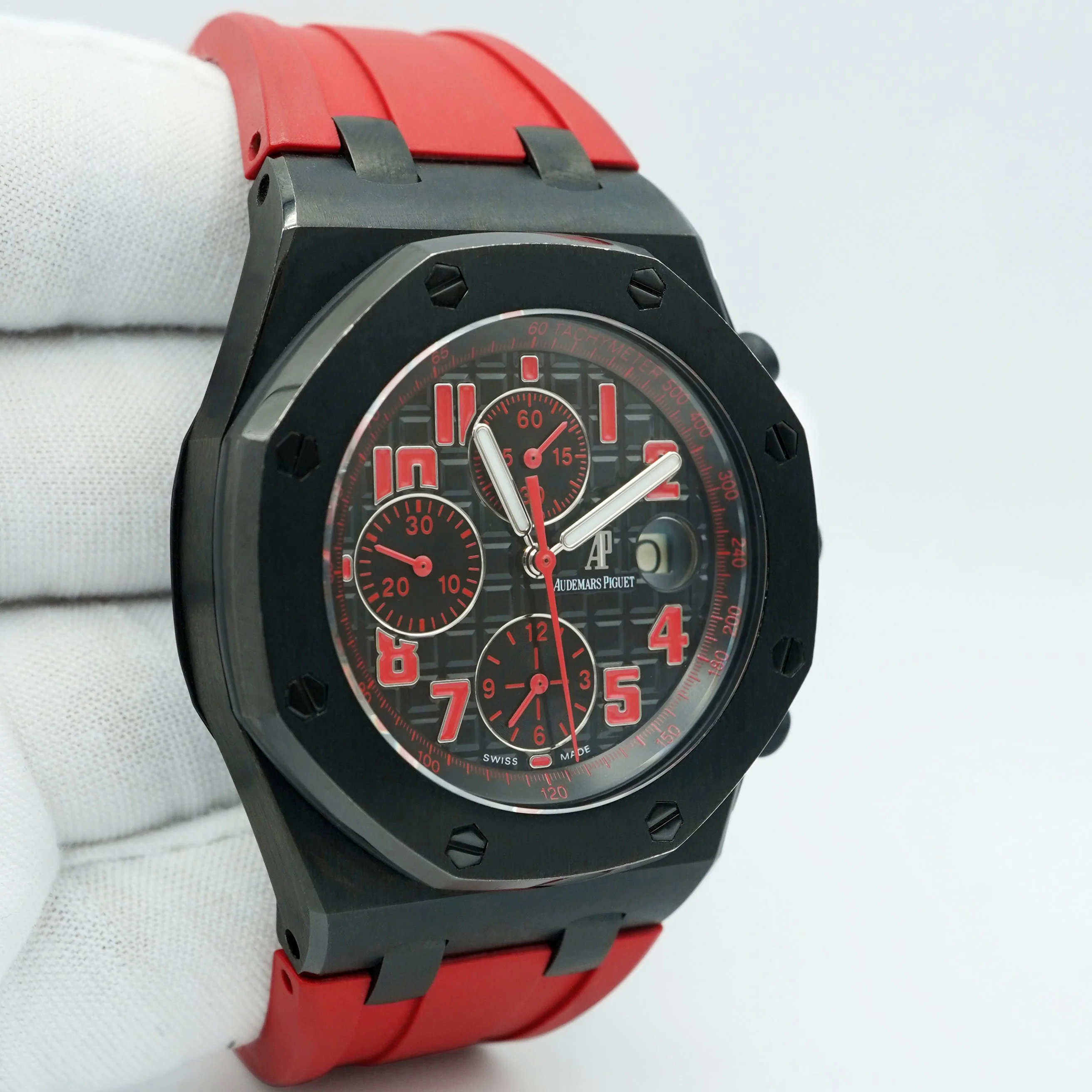Audemars Piguet 26186SN.OO.D101CR.01 Royal Oak Offshore Chronograph 42mm Las Vegas Strip Complete Set 2010 - Image 5