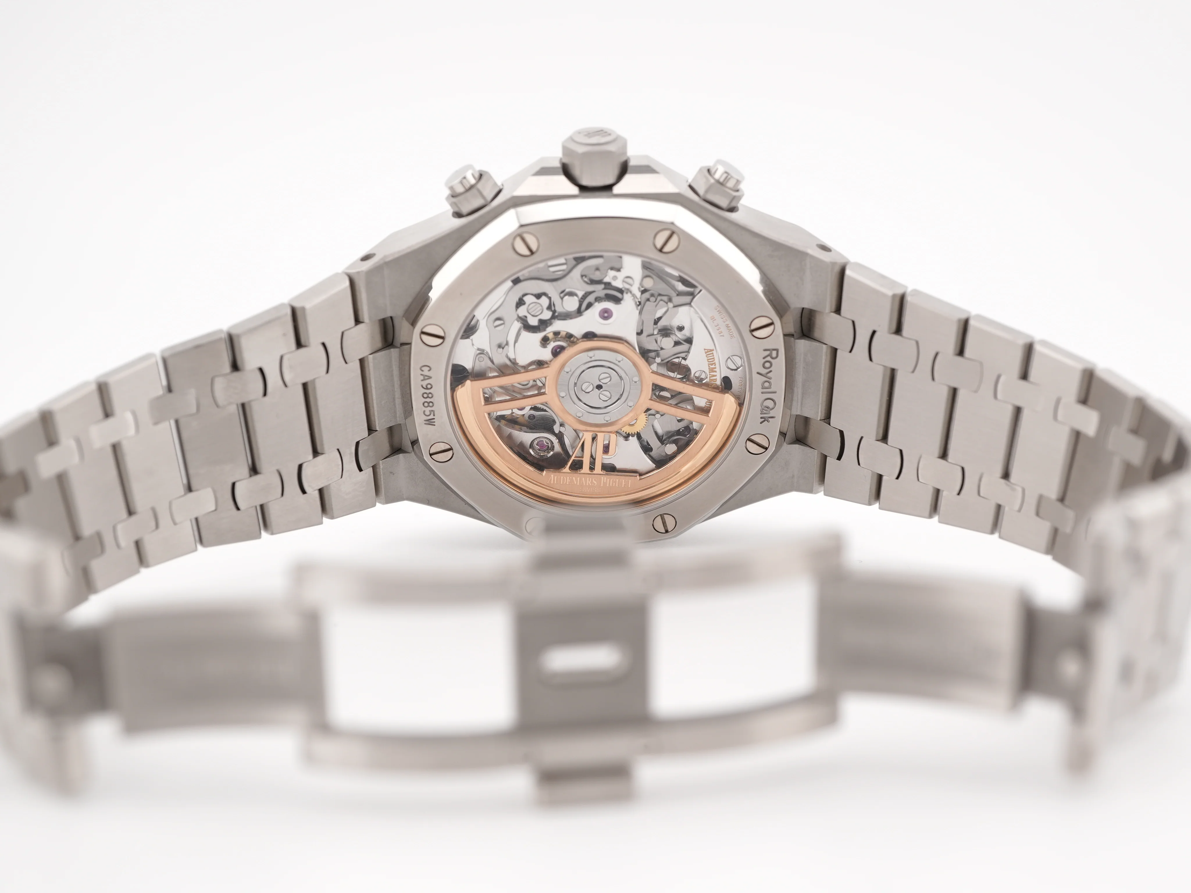 Audemars Piguet 26240ST.OO.1320ST.07 Royal Oak Chronograph Silver Dial Stainless Steel Box and Papers 2023 - Image 10