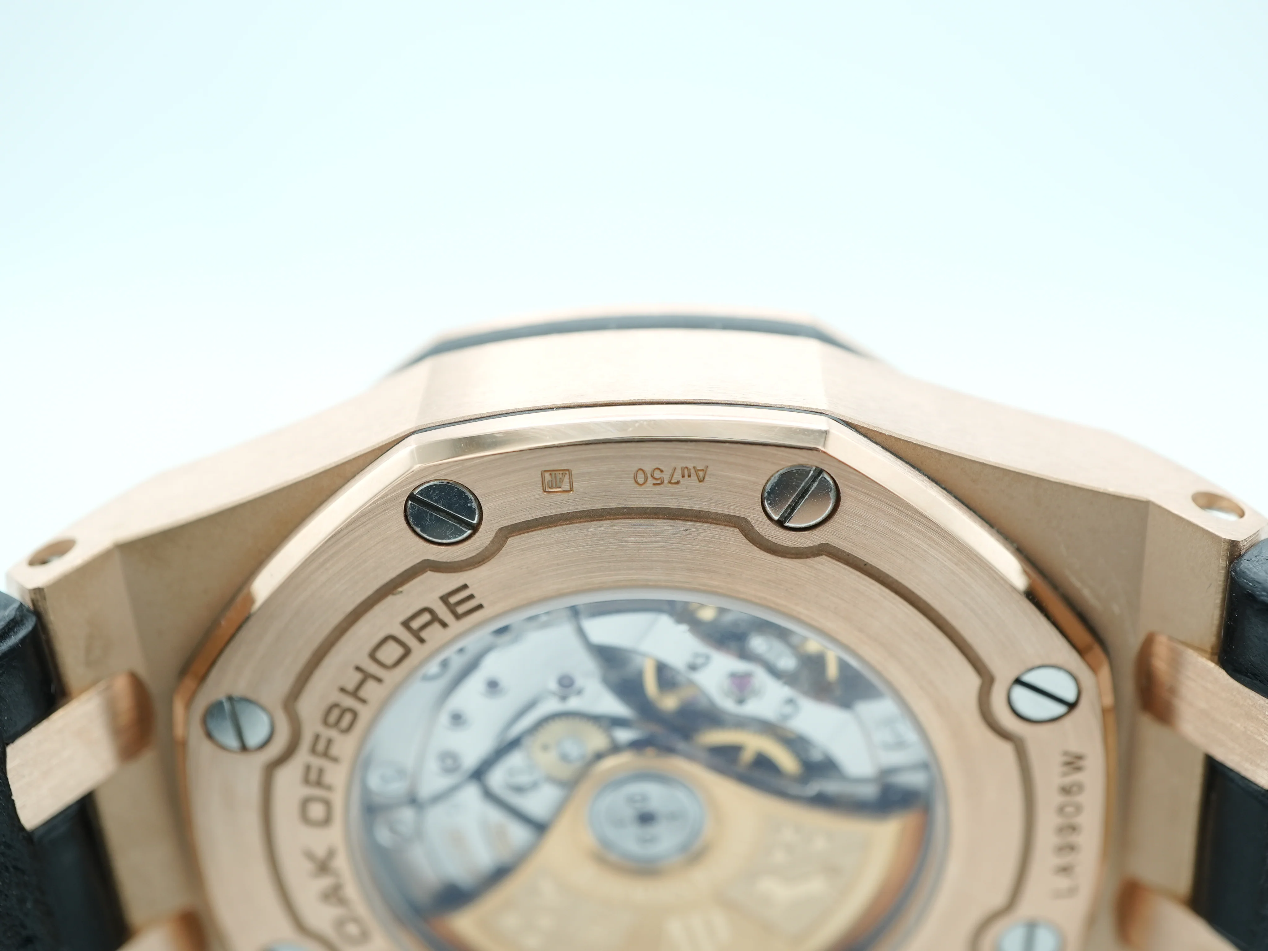 Audemars Piguet Royal Oak Offshore Chronograph 42 mm 18K Rose Gold Black Arabic Dial Complete Set 2021 - Image 6