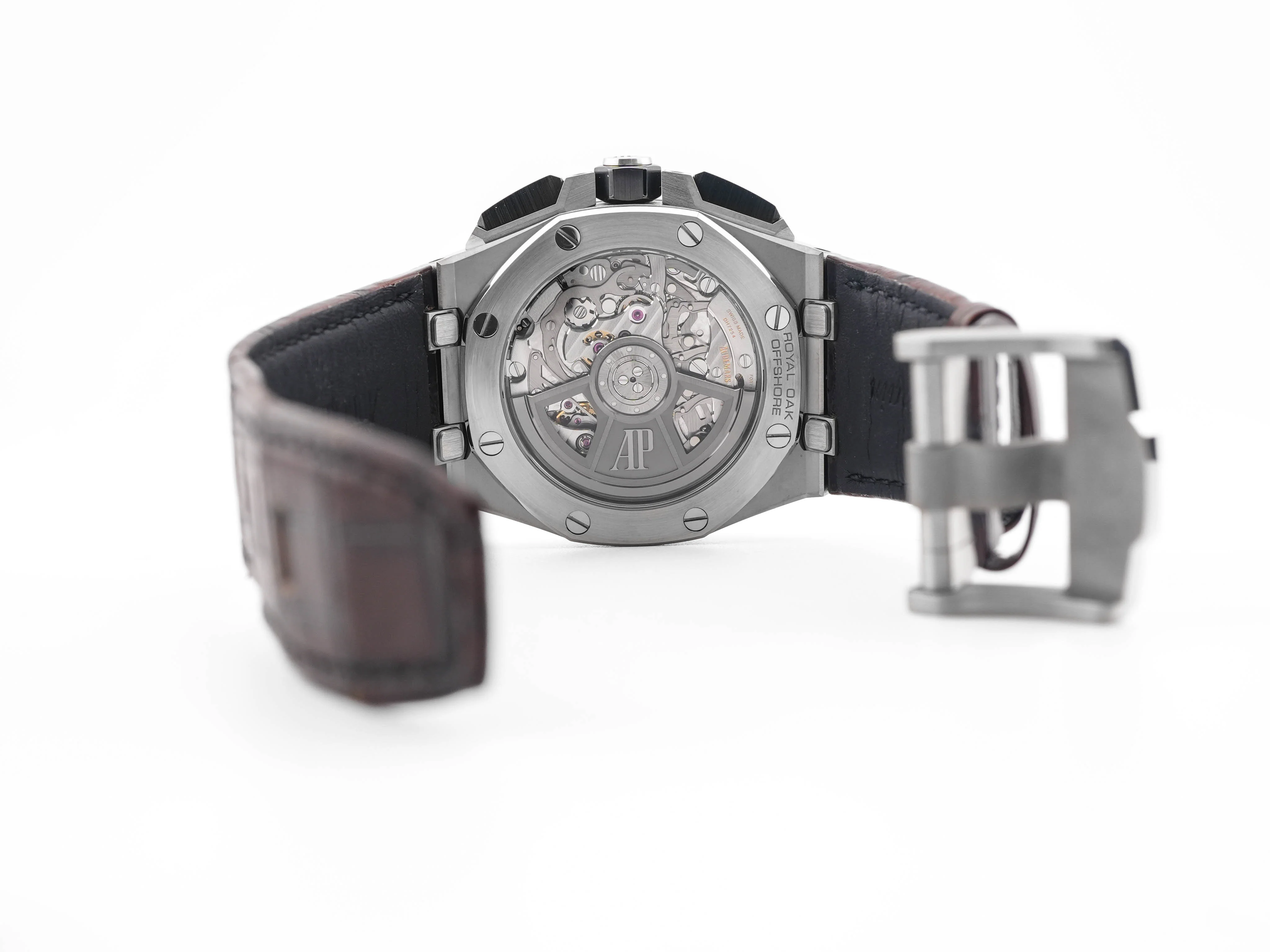Audemars Piguet Royal Oak Offshore Chronograph Bronze Dial Brown Leather Strap Box and Papers 2024 - Image 10