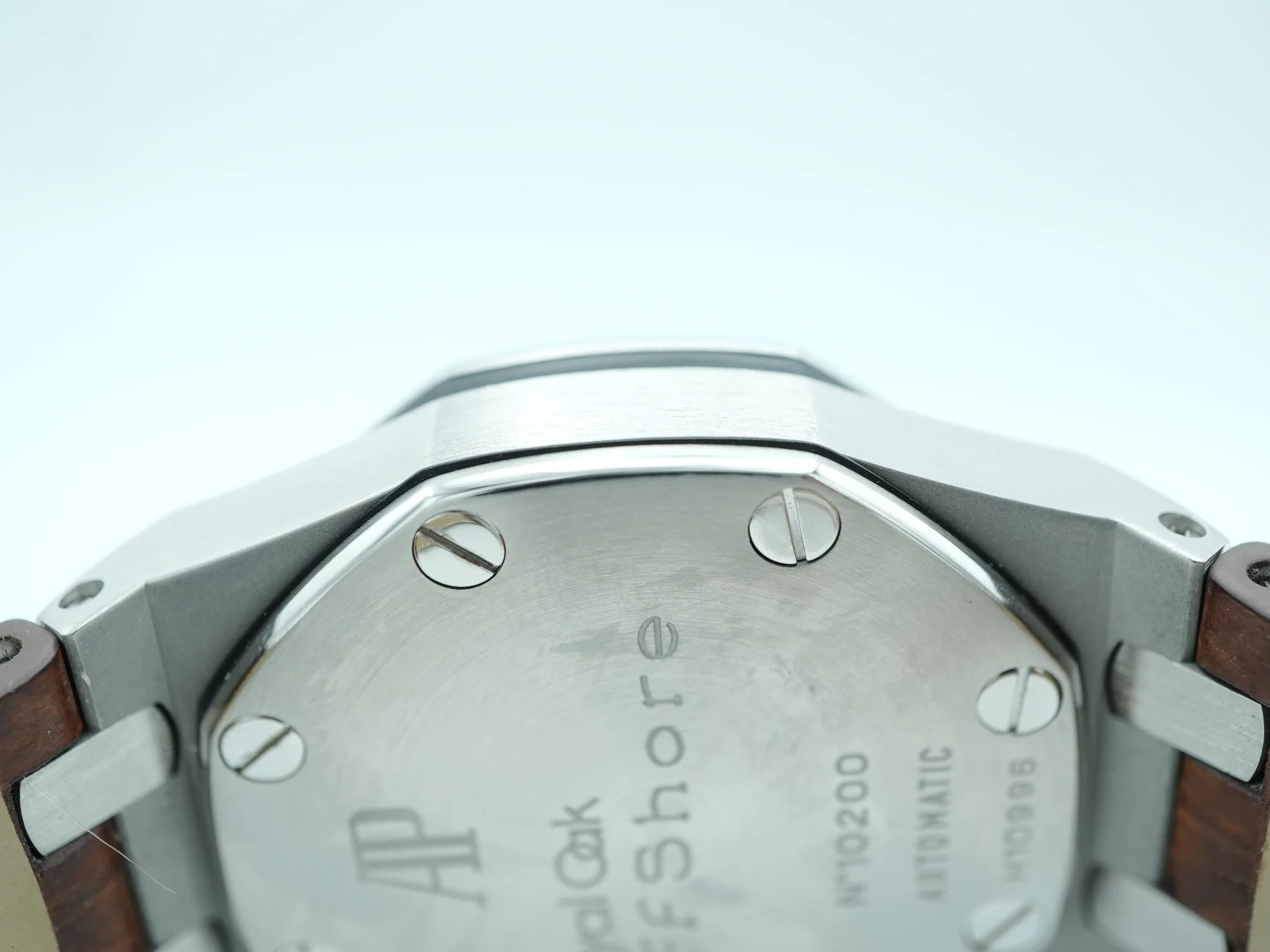 Audemars Piguet Royal Oak Offshore Chronograph Certified Safari 42 mm White Dial Leather Strap Complete Set 2011 - Image 9