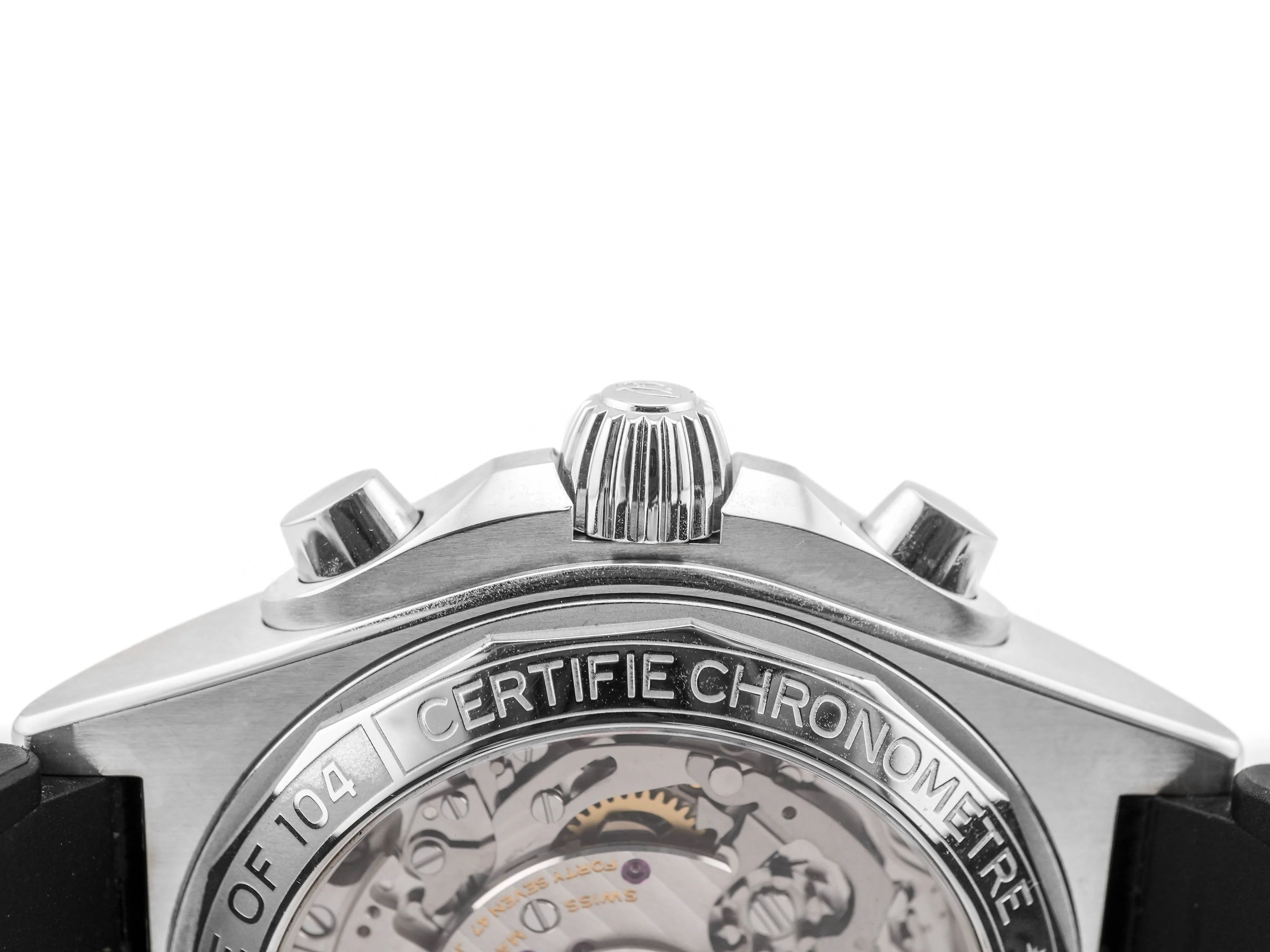 Breitling AB01342B1L5S1 Chronomat B01 Green Dial Stainless Steel Rubber Strap Box and Papers 2024 - Image 8