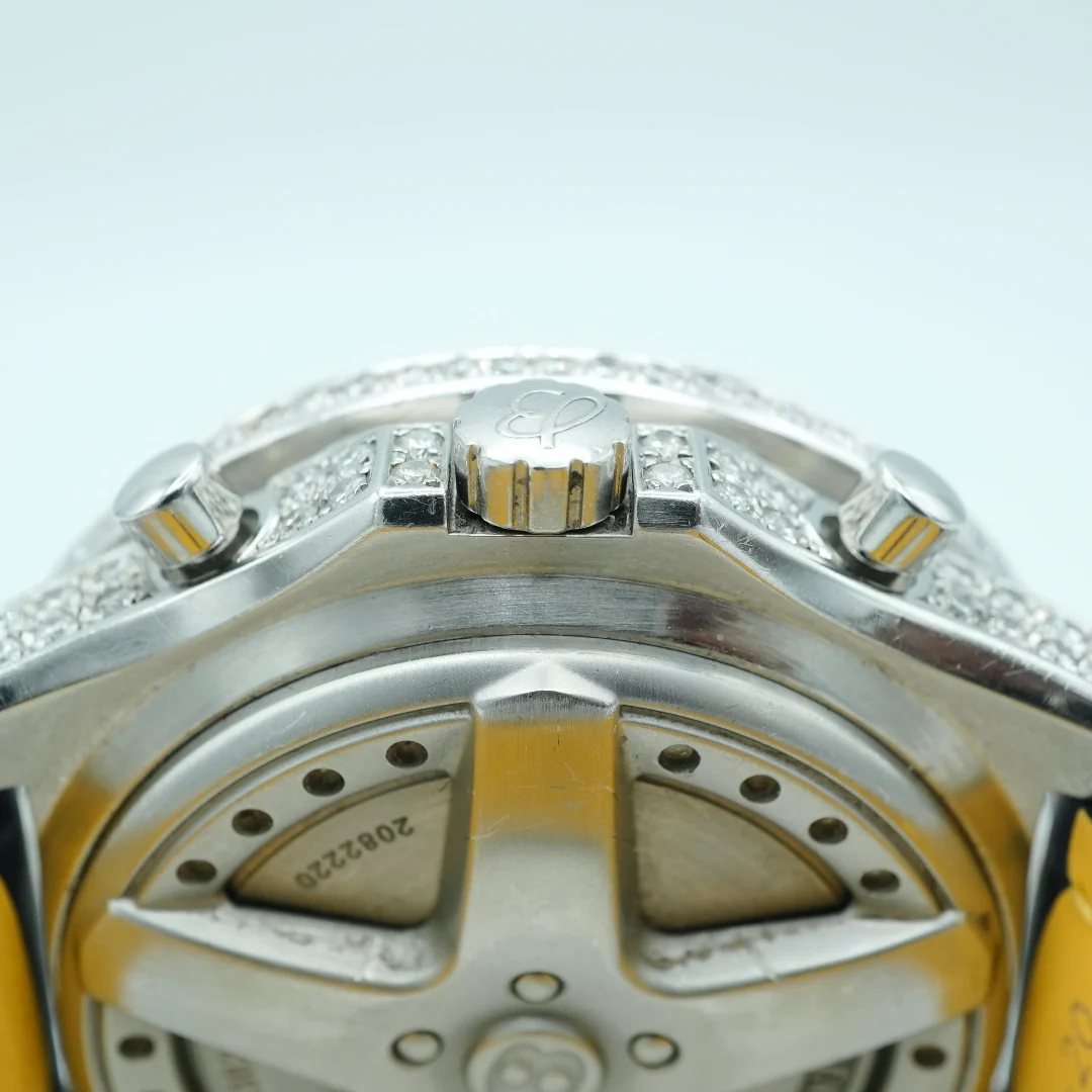 Breitling Bentley 6.75 48 mm Natural Diamond Bezel Mother Of Pearl Diamond Dial Diamond Case 2012 - Image 5