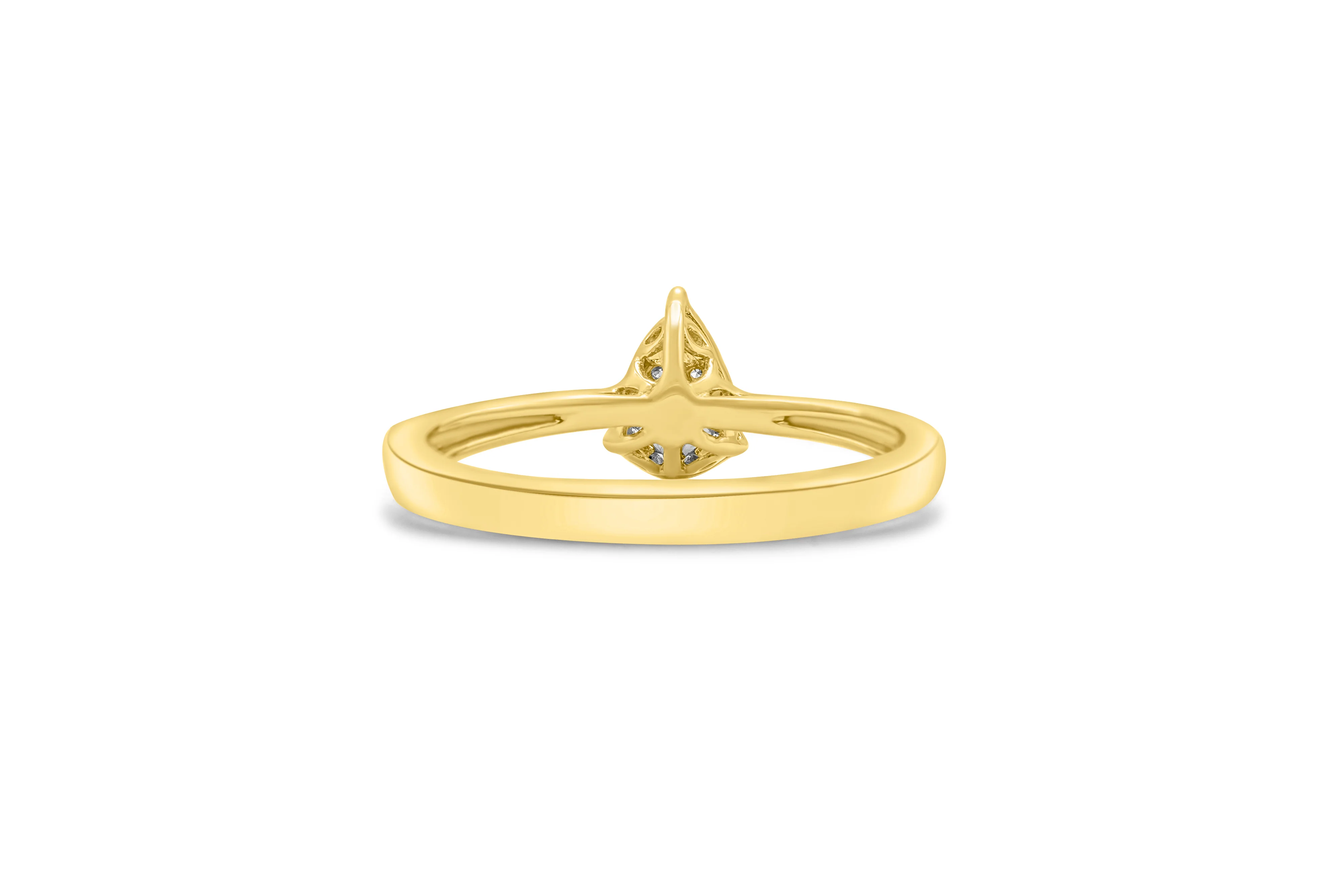 14K Yellow Gold Ladies' Diamond Fancy Ring (0.22 CTW) - Image 3
