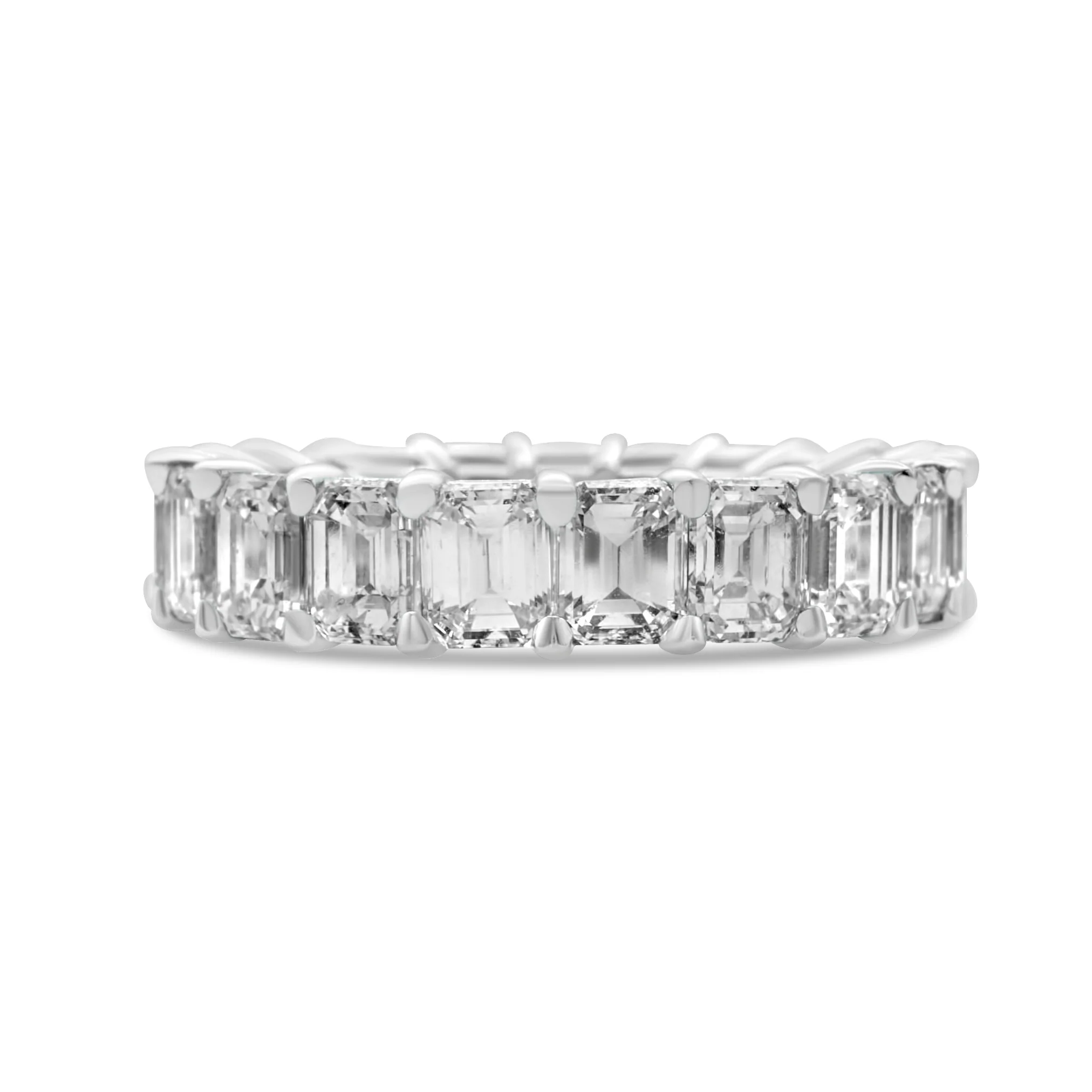 Emerald Cut Eternity Diamond Ring 6.50 CT - Image 3