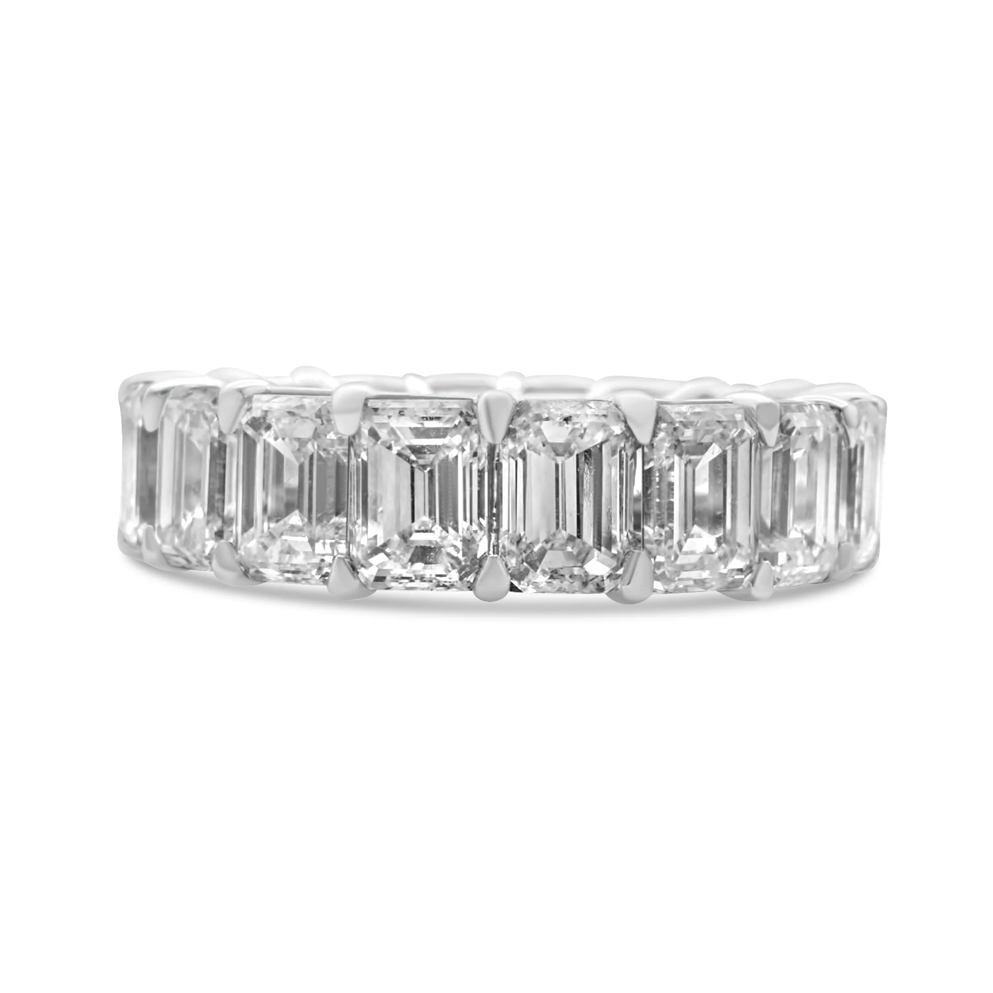 Emerald Cut Eternity Diamond Ring 9.30 CT - Image 3