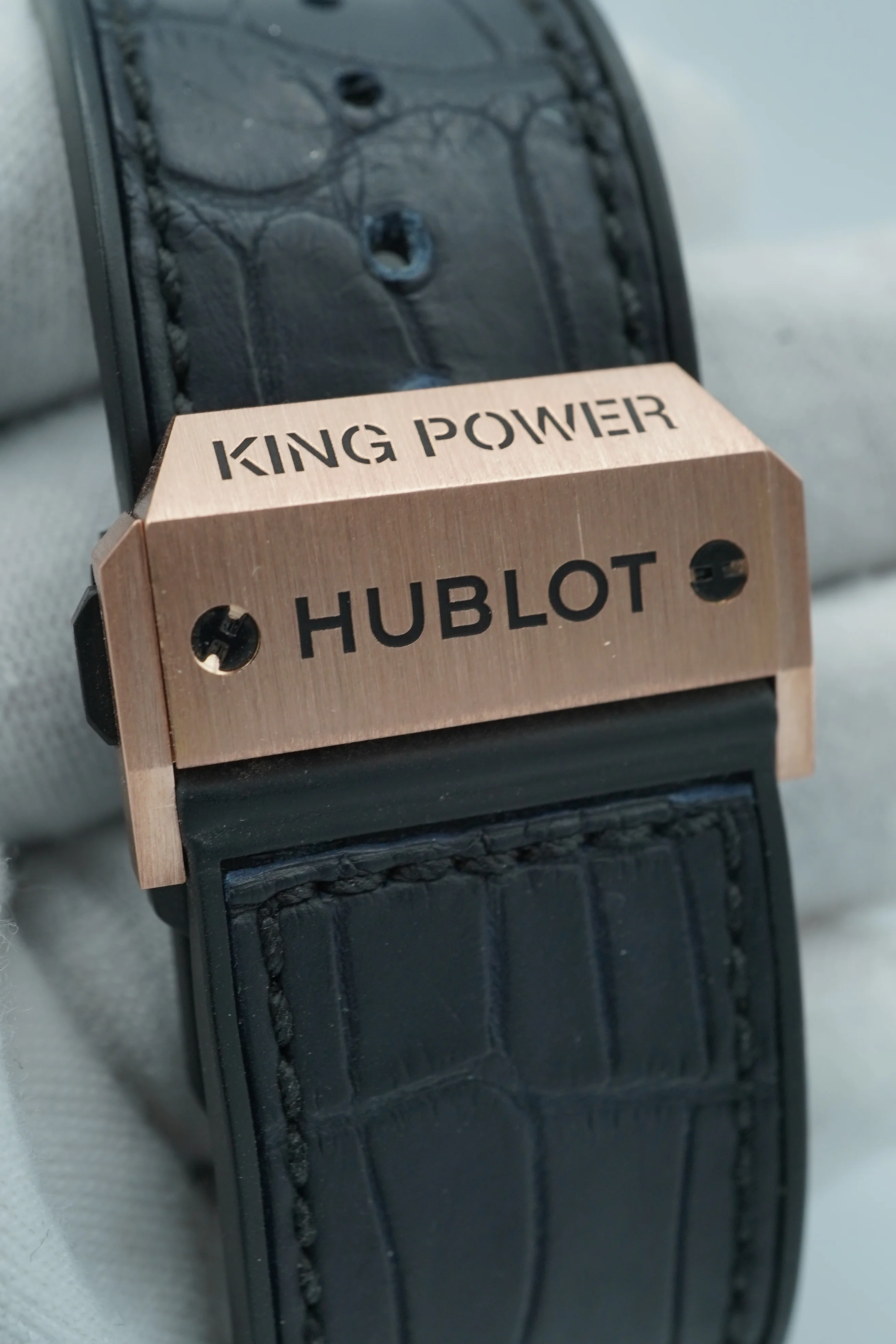 Hublot King Power Special One 18K Rose Gold Automatic Chronograph Skeletonized Dial Complete Set 2015 - Image 10