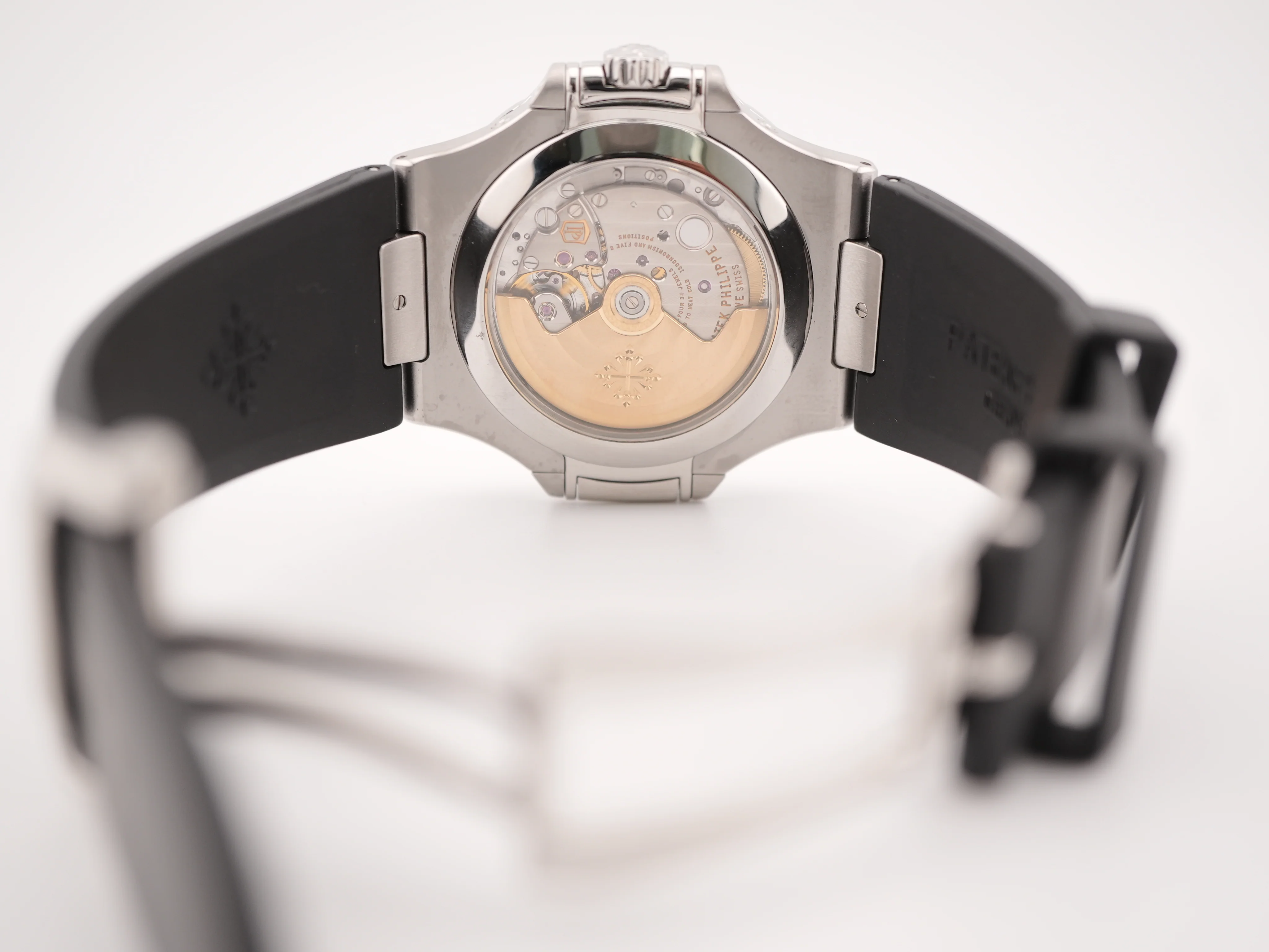 Patek Philippe 5726A-001 Nautilus Black Index Dial Rubber Strap Complete Set 2012 - Image 10