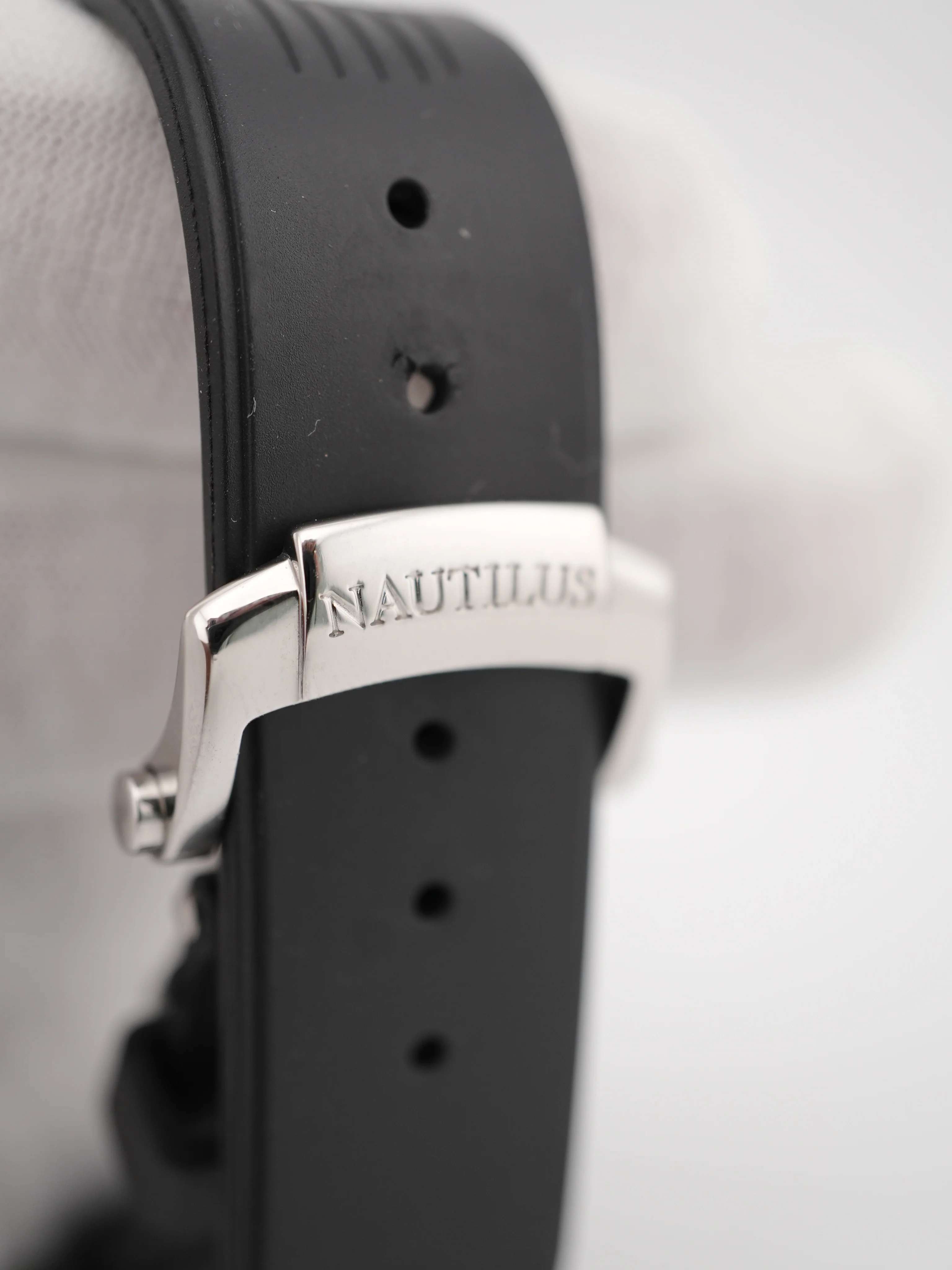 Patek Philippe 5726A-001 Nautilus Black Index Dial Rubber Strap Complete Set 2012 - Image 5