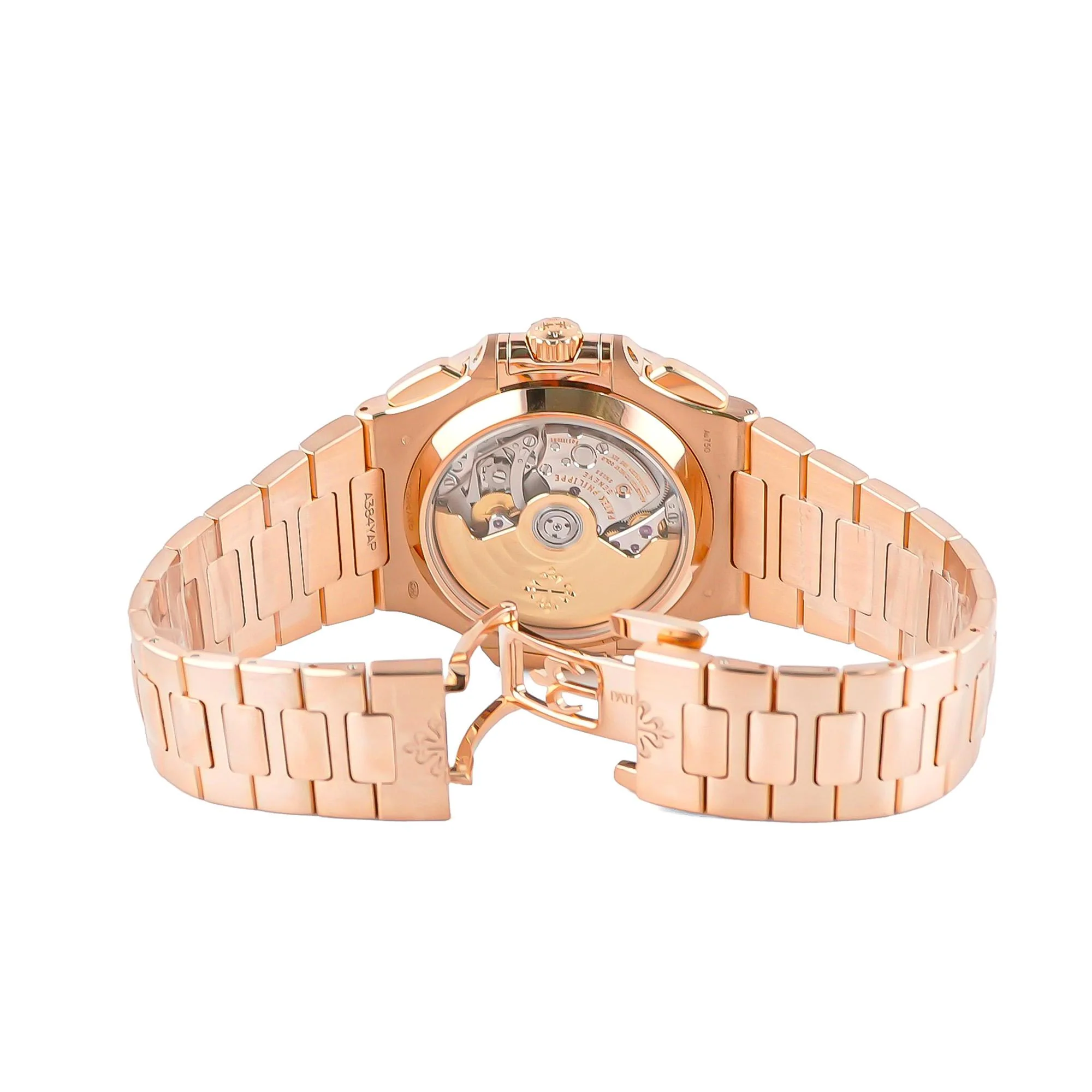 Patek Philippe 5980/1R-001 Nautilus 18K Rose Gold Black Gradient Dial Box and Papers 2023 - Image 4