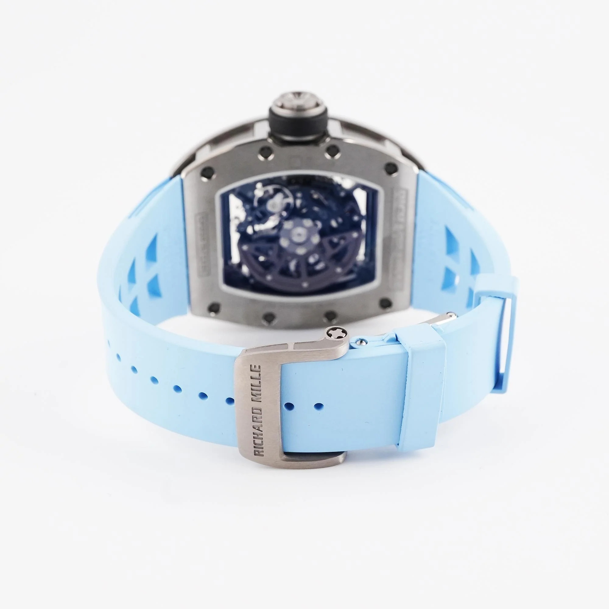 Richard Mille RM030 50 mm Skeleton Dial Titanium Rubber Bracelet Box and Papers 2020 - Image 3