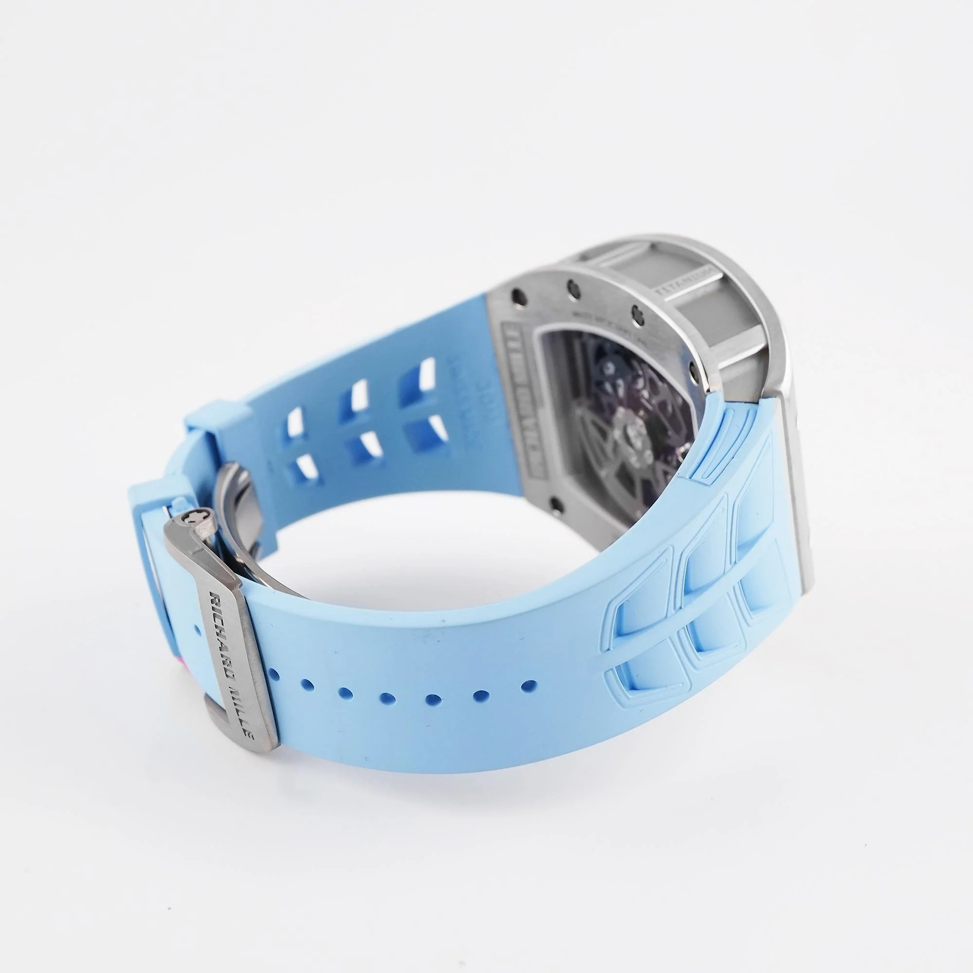Richard Mille RM030 50 mm Skeleton Dial Titanium Rubber Bracelet Box and Papers 2020 - Image 5