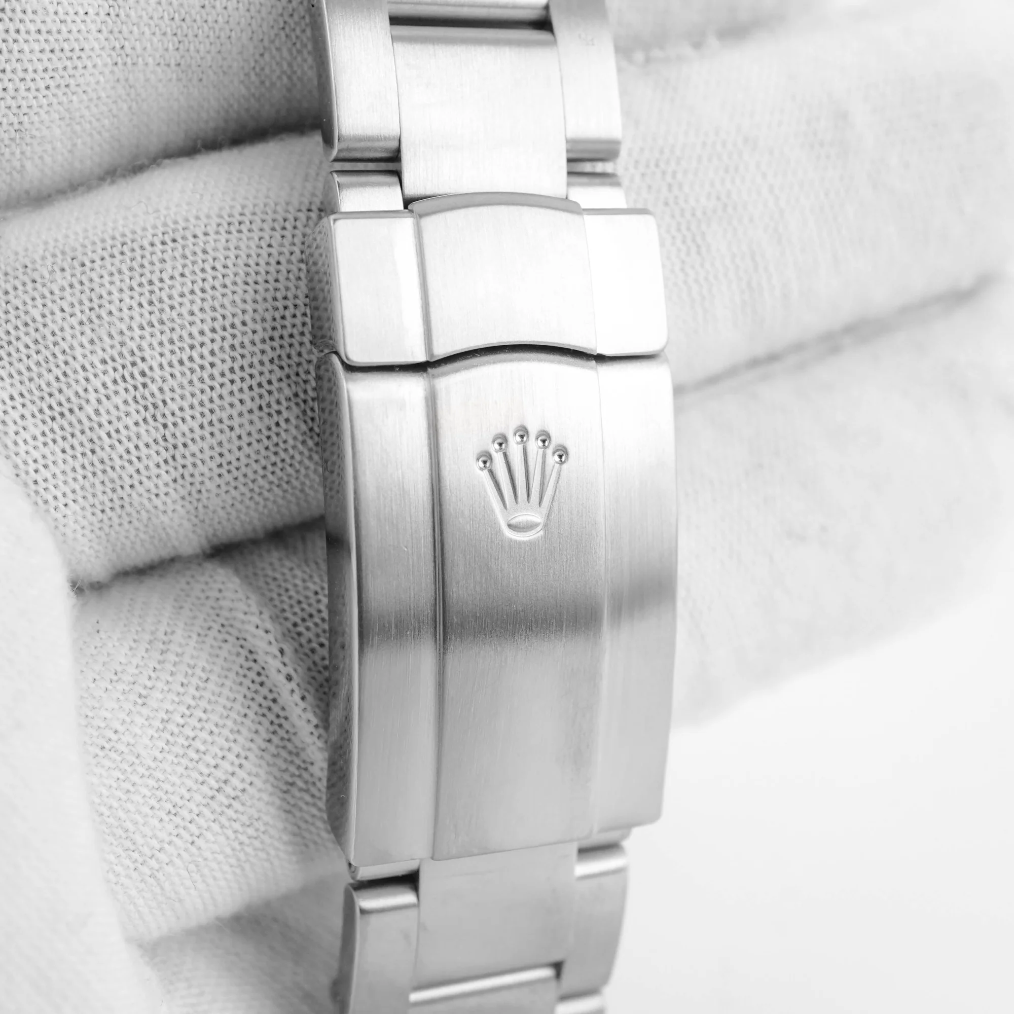 Rolex 114300 Oyster Perpetual 39 mm Smooth Blue Dial Stainless Steel Box and Papers 2015 - Image 5